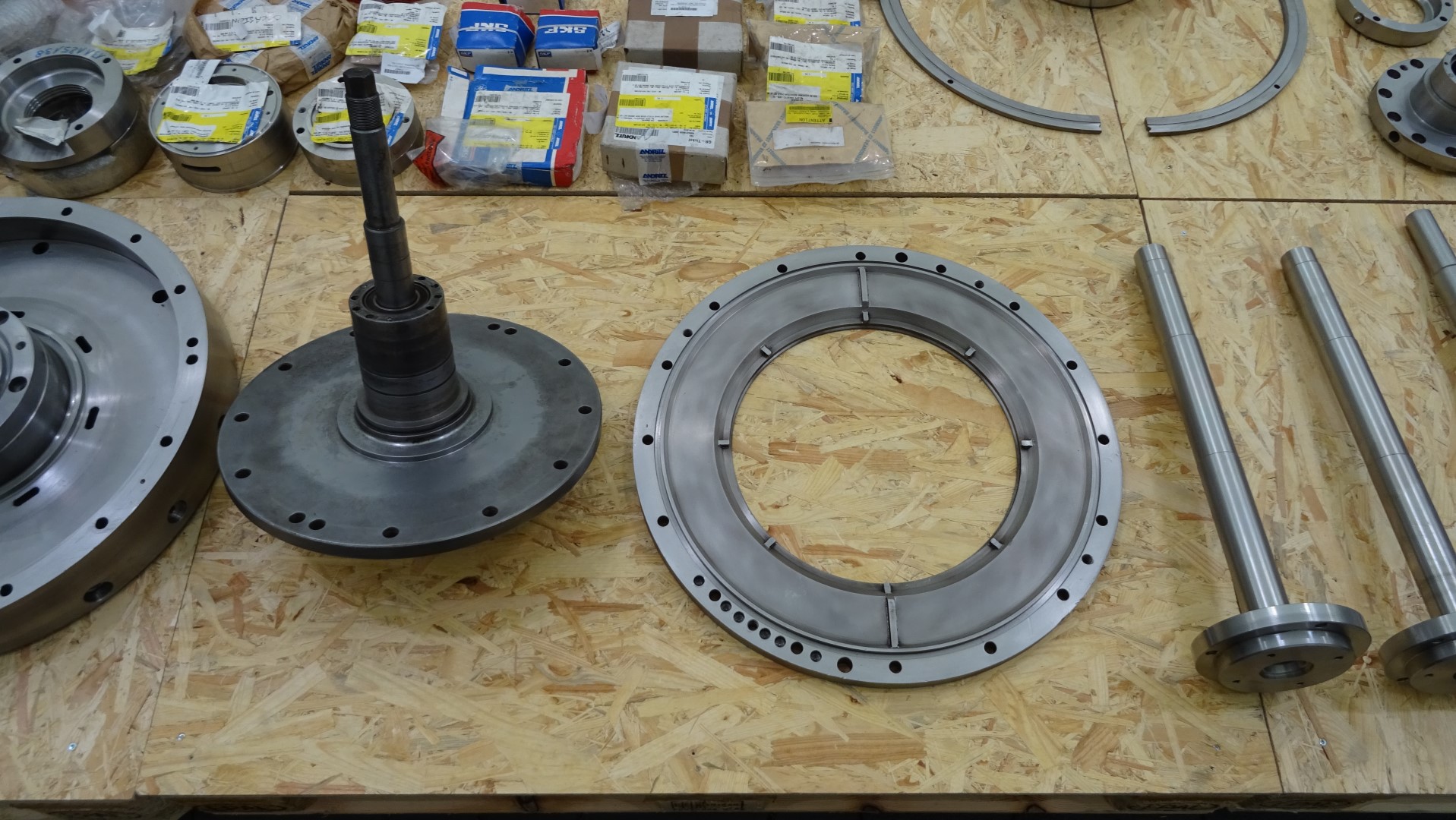 Used Big lot of Andritz Decanter Centrifuge spare parts