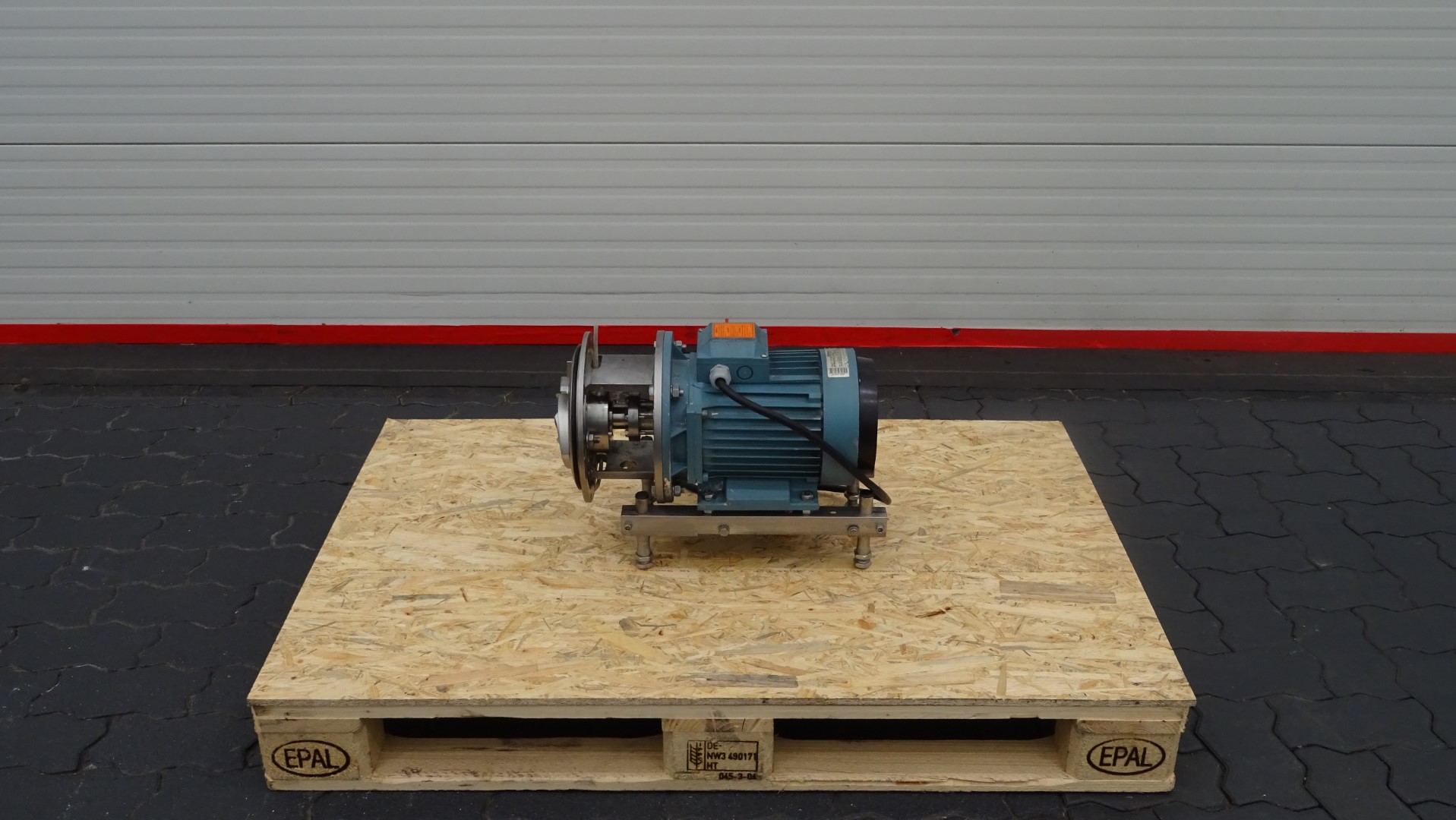 Used Sanitary Centrifugal Pump Alfa Laval LKH-10/163 FSS 3,0 kW