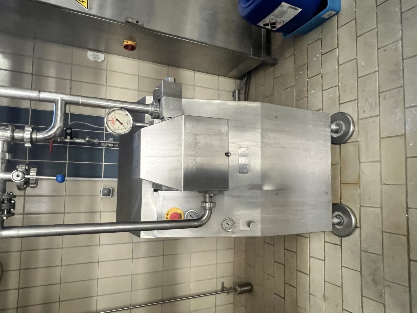 Used Ultra Filtration (UF) plant for cream cheese - Koch Membrane Systems / GEA Tuchenhagen