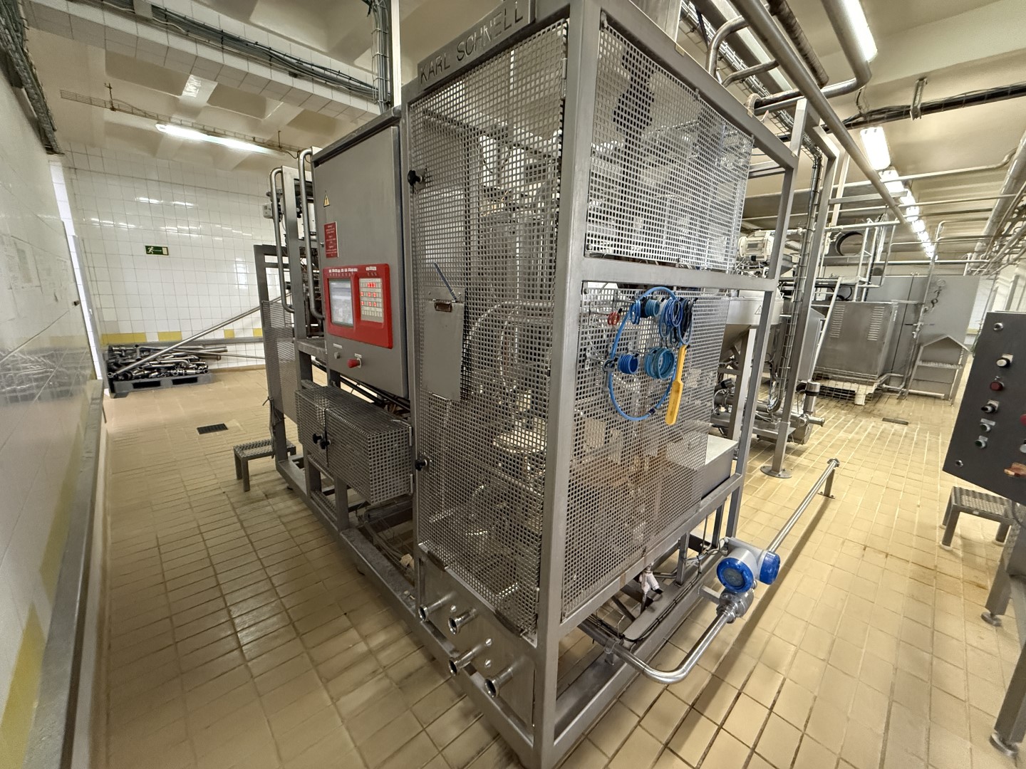 Used Complete processing line for the production of processed UHT cheese - Karl Schnell - 200 up to 750 kg per hour