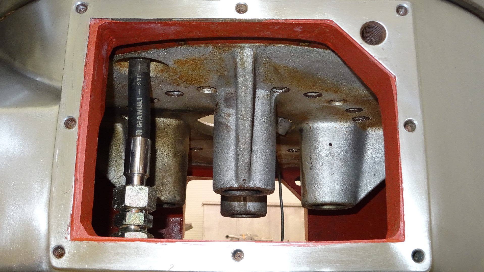 Used Incomplete Cream Separator GEA Westfalia MSD 300-01-777 (without bowl)