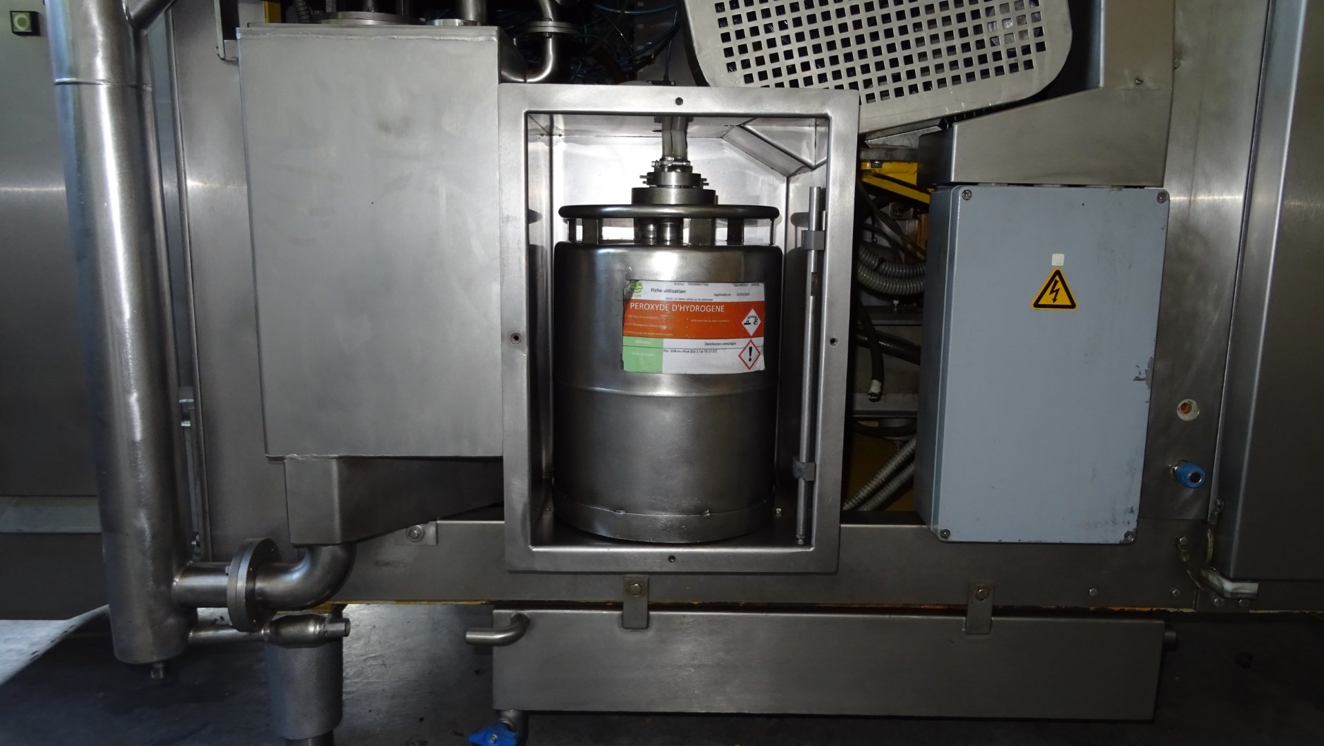 Used Aseptic Carton Filler - Tetra Pak TBA/8 - 100 V - 1.000 ml SQ