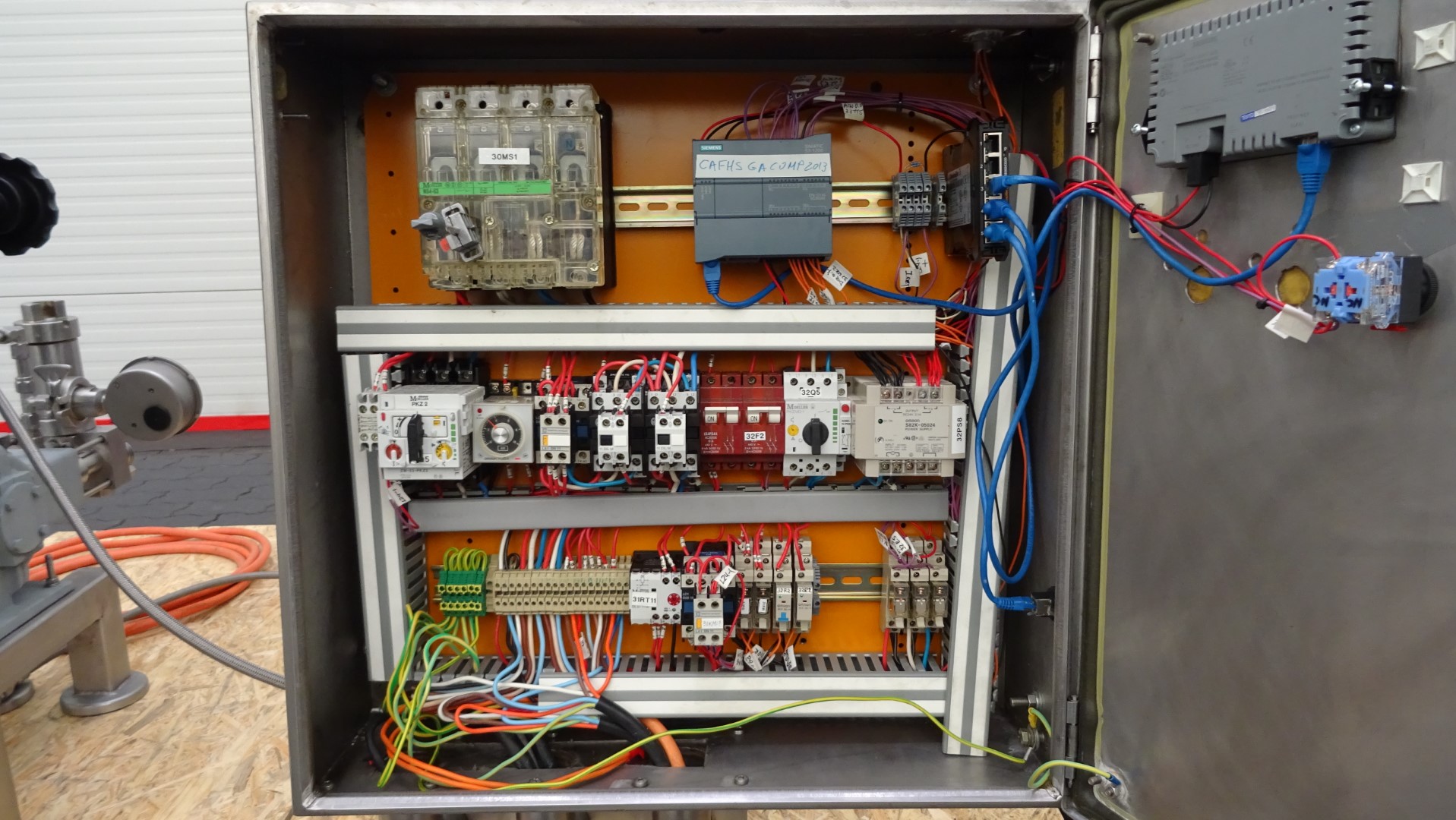 Used Margarine Pilot Plant - Gerstenberg & Agger HP Pump + Perfector 3x57 + Pin rotor + Inverter and Cooling Unit R22