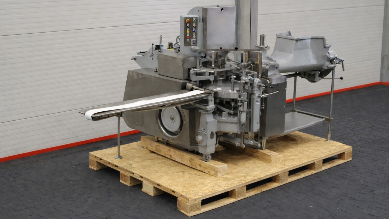 Used Reconditioned filling and wrapping machine for butter - Trepko XPG-40 for 250 gram