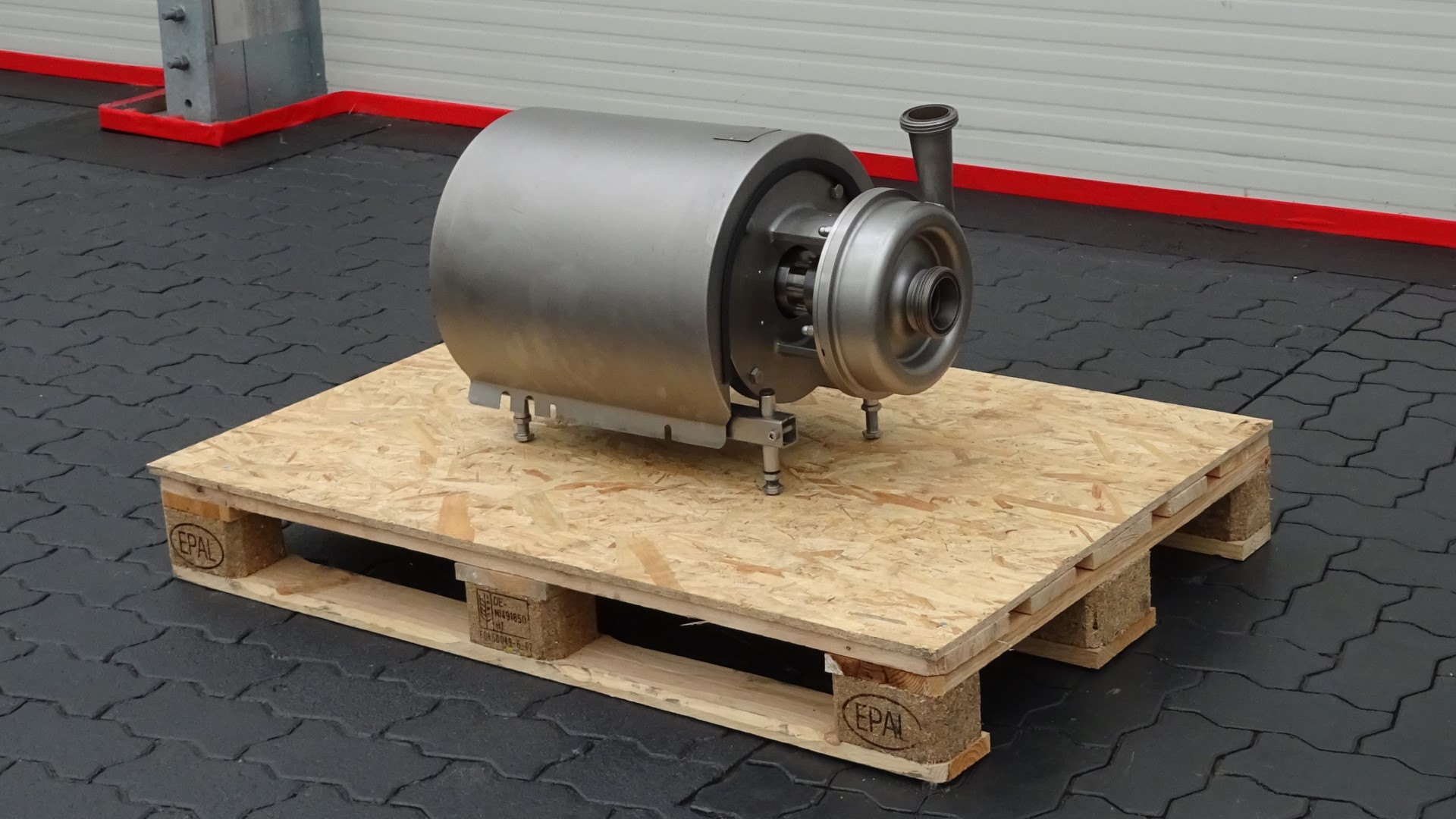Used Sanitary Centrifugal Pump Alfa Laval LKH-20/165 SSS 5,5 kW
