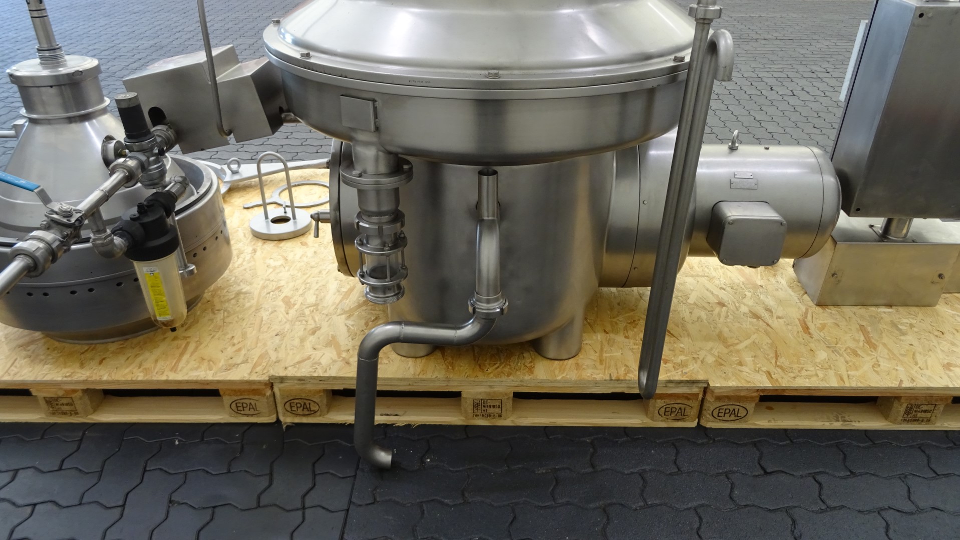 Used Cream Separator GEA Westfalia MSA 200-01-076