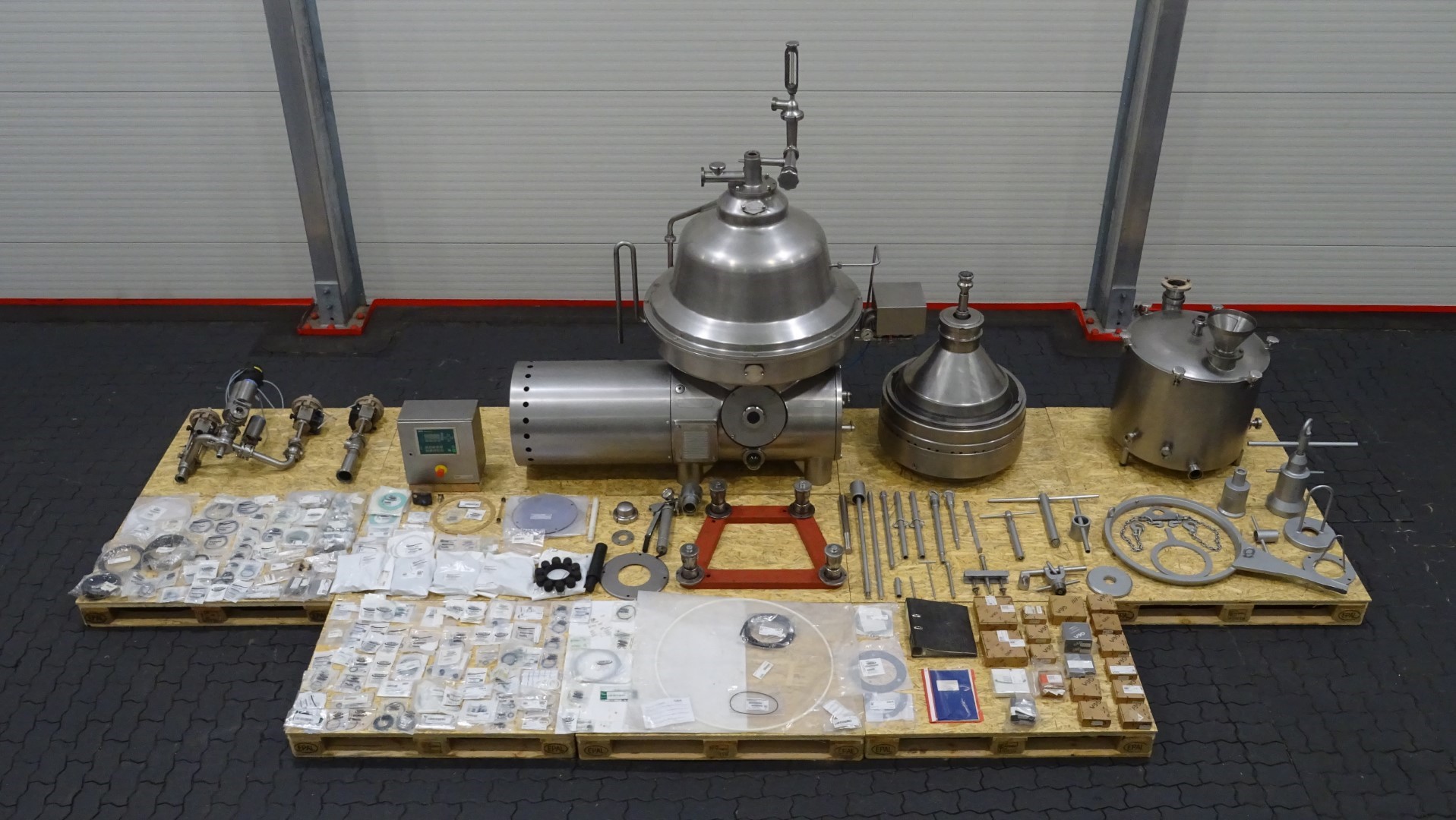 Used Cream Separator GEA Westfalia MSA 200-01-076