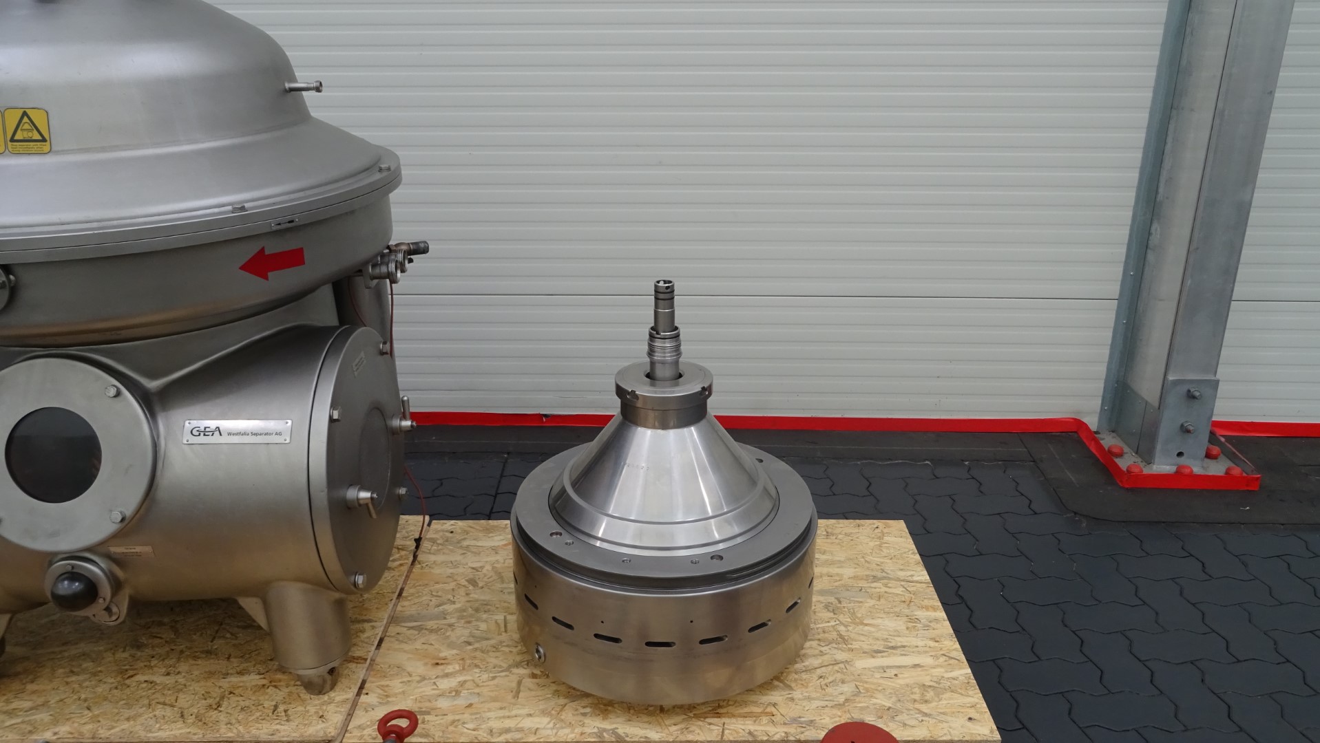 Used Clarifier GEA Westfalia MSD 60-06-076