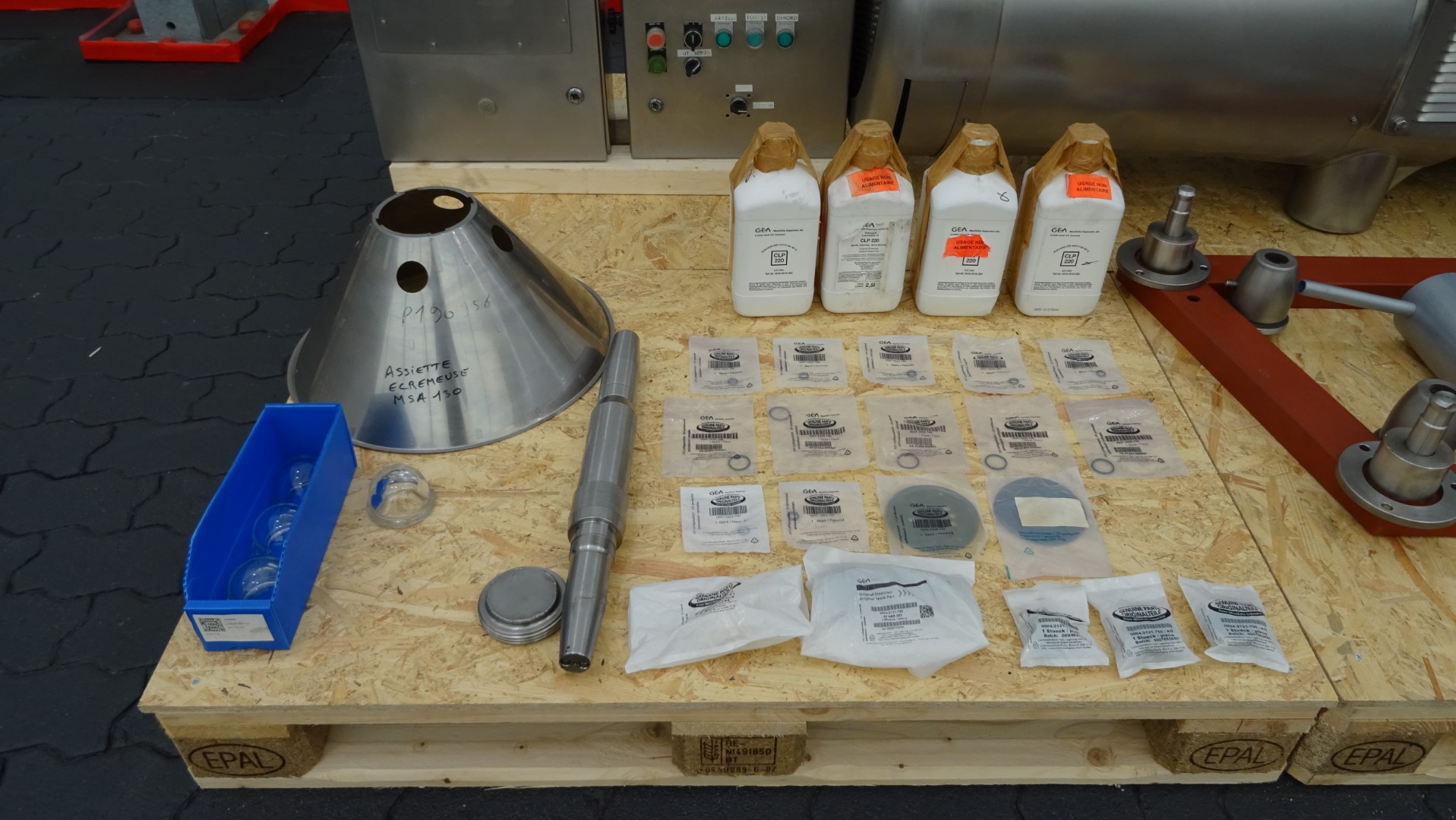 Used Cream Separator GEA Westfalia MSA 130-01-076