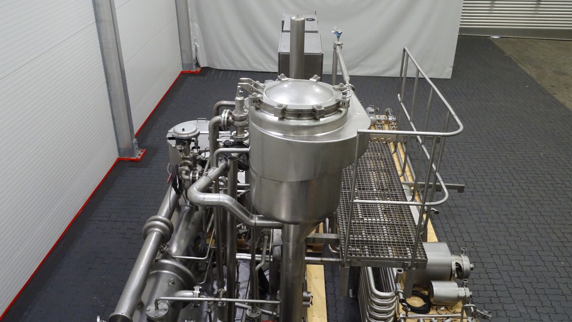Used Direct steam injection (DSI) UHT with aseptic homogeniser - APV DSI + APV Gaulin MC 45-5TPSX