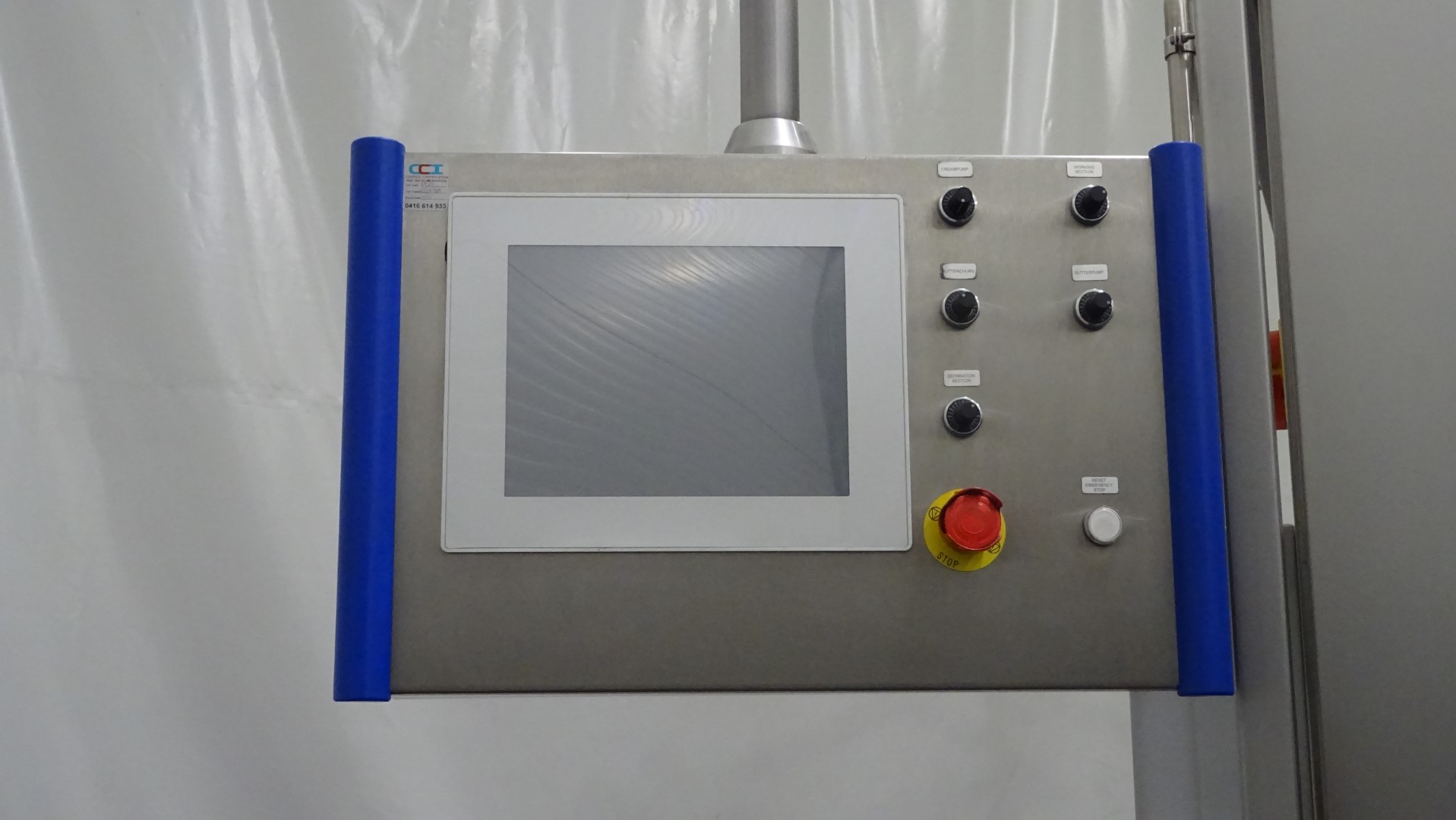 Used Continuous Butter Making Machine (CBM) GEA Ahlborn 312/1000