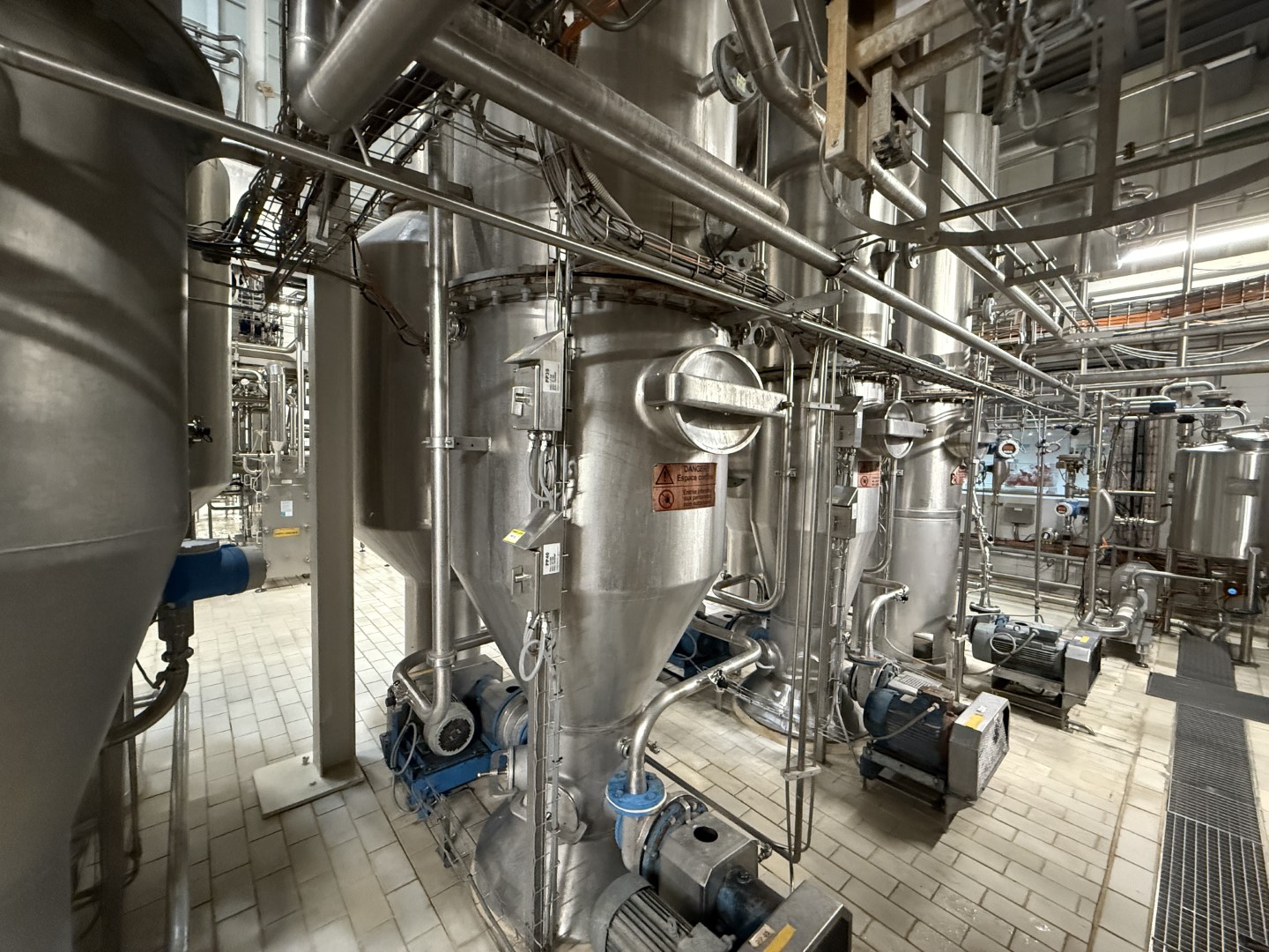 Used GEA Laguilharre - 5x Bi-thermal Effect TVR Evaporator with Direct Steam Injection (DSI)