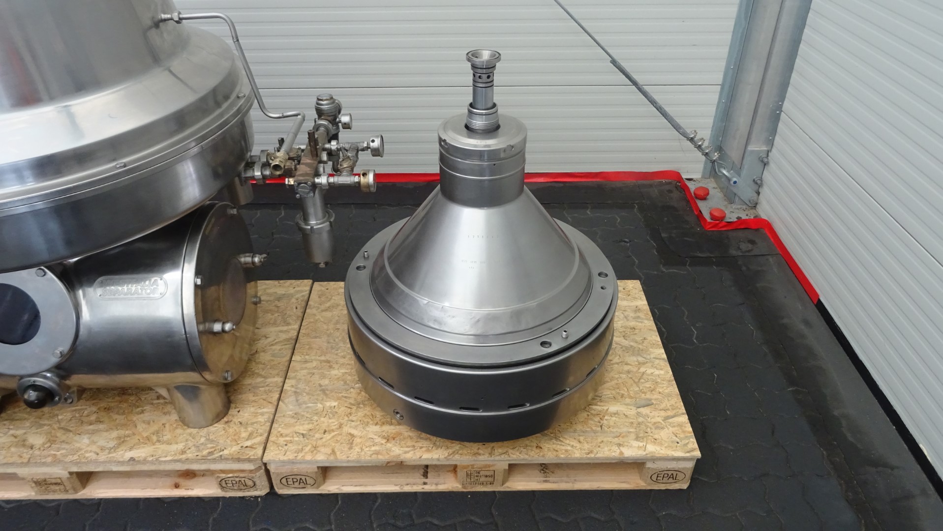 Used Cream Separator GEA Westfalia MSD 250-01-076