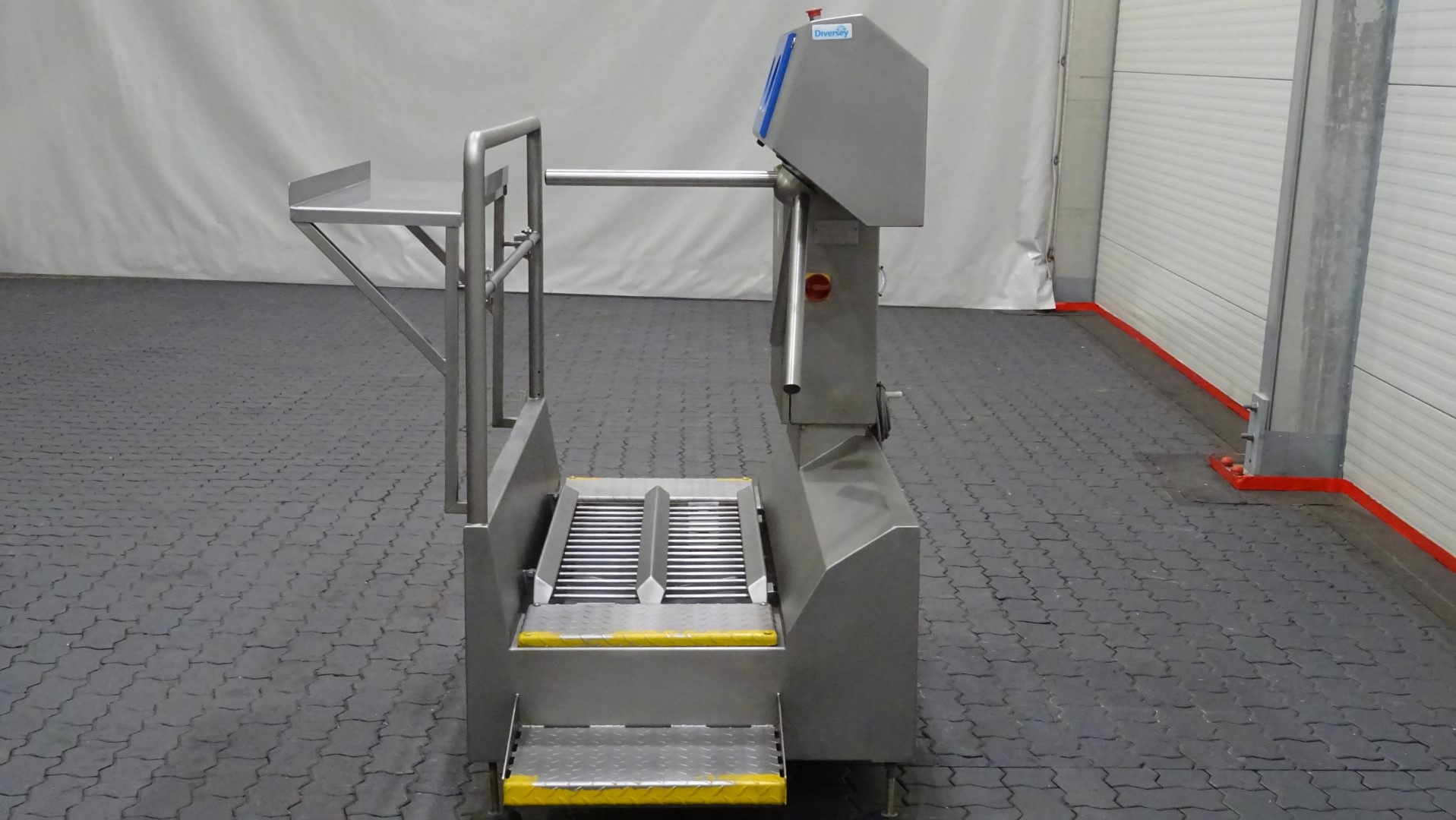 Used Hygienic station with sole cleaning and hand disinfection stations - Elpress 83202060