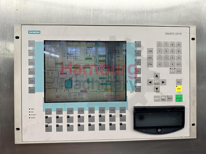 Used Indirect UHT GEA Finnah 6500/130 with APV MC 45 homogeniser for