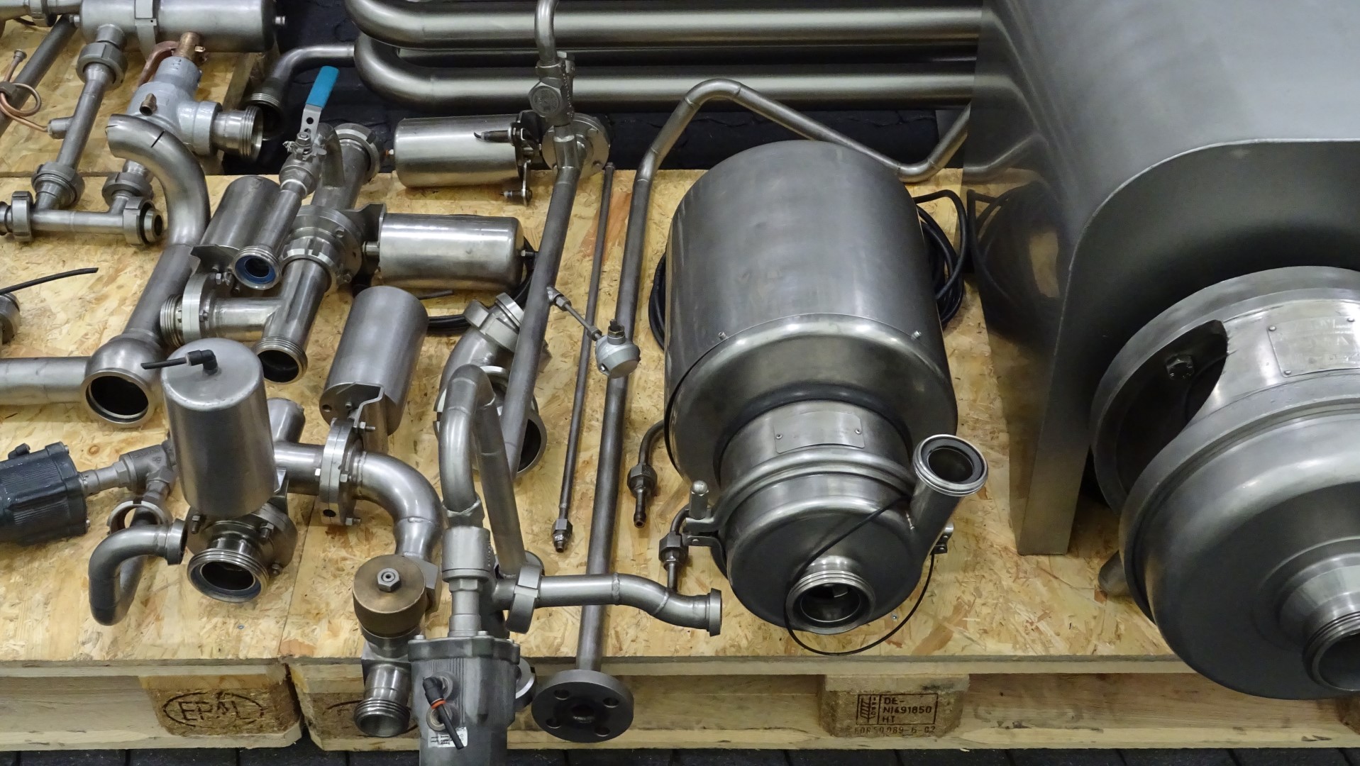 Used Direct steam injection (DSI) UHT with aseptic homogeniser - APV DSI + APV Gaulin MC 45-5TPSX