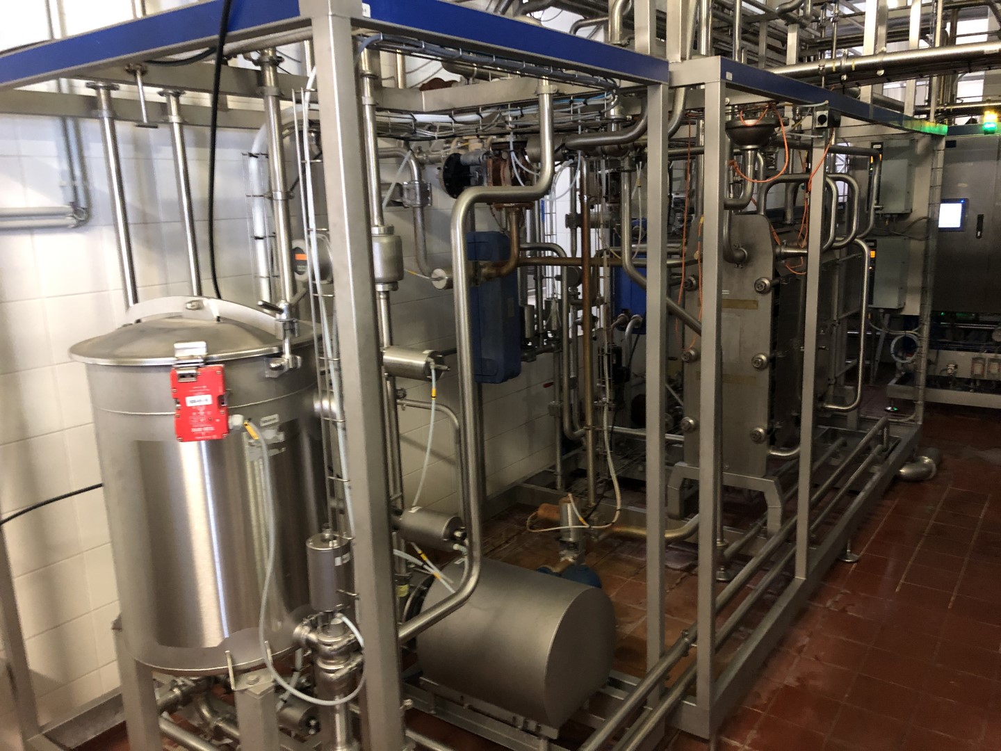 Used Micro Filtration Unit (MF) Tetra Pak Tetra Allcross MB 1x M74 / 1x M19 + Cream Pasteurizer C6-SR