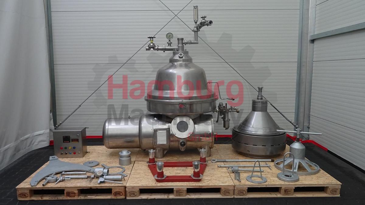 Used Cream Separator GEA Westfalia MSD 250-01-076