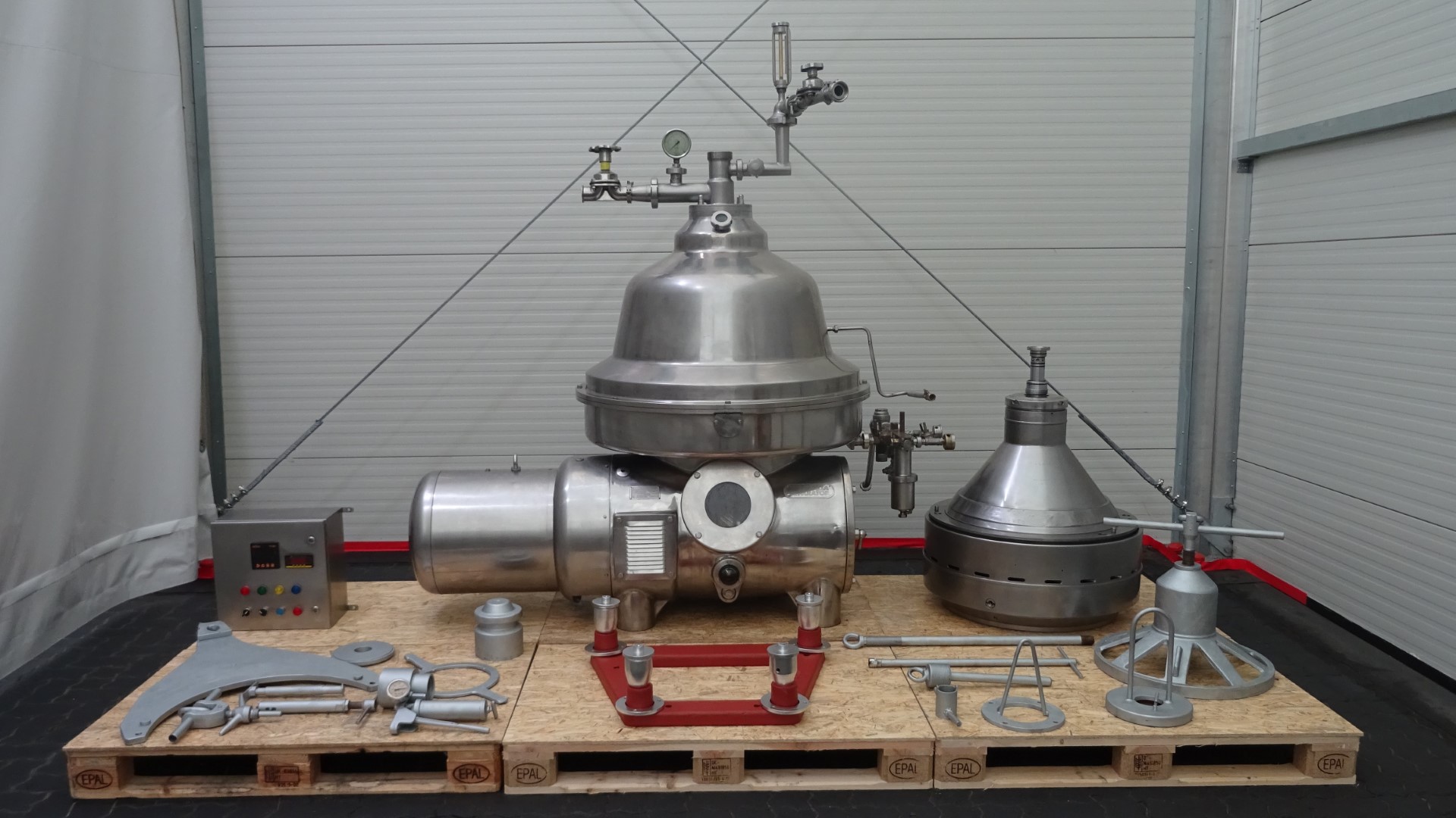 Used Cream Separator GEA Westfalia MSD 250-01-076