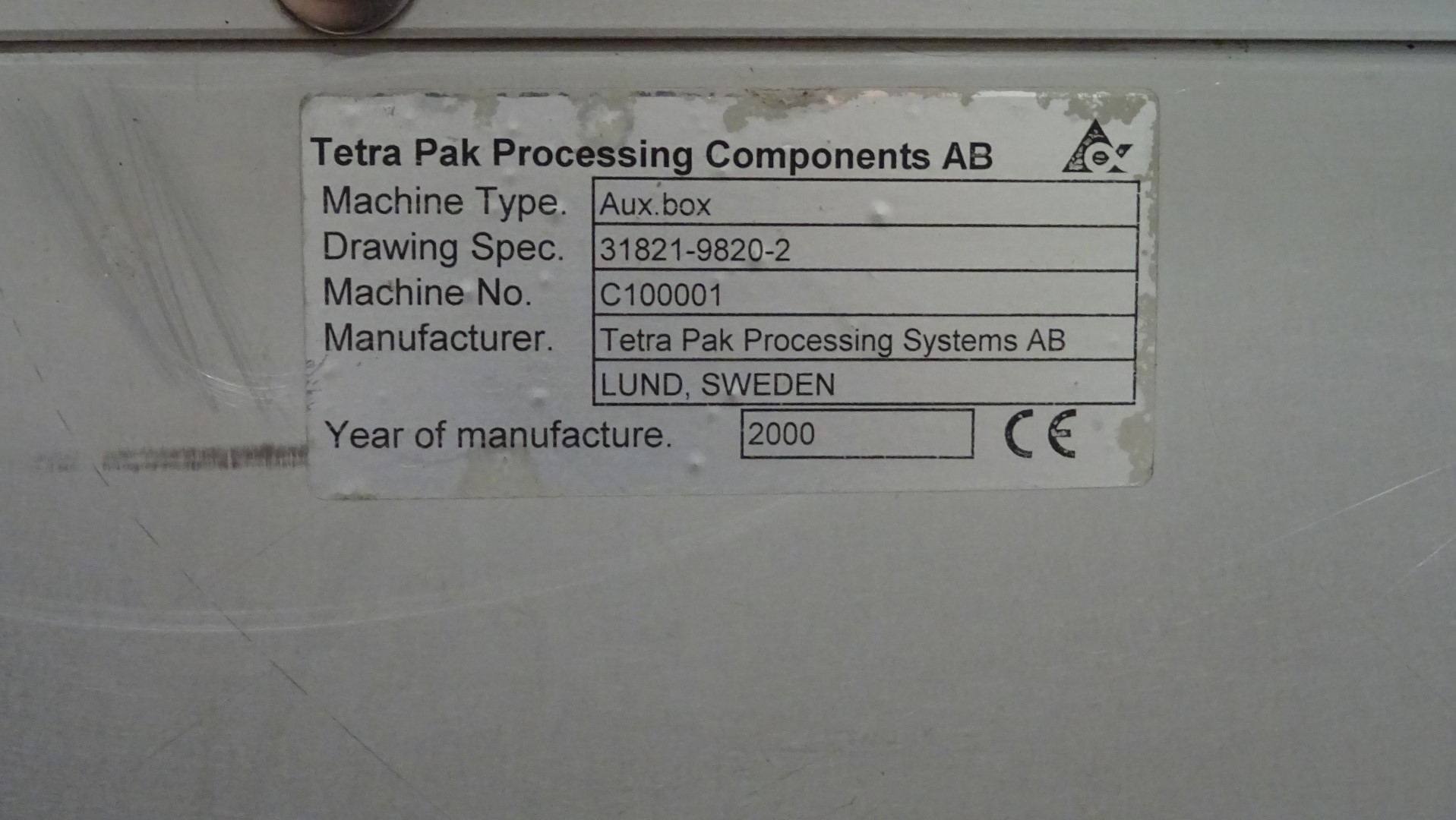 Used Cream Separator Tetra Pak HMRPX 718 HGV-74C-60