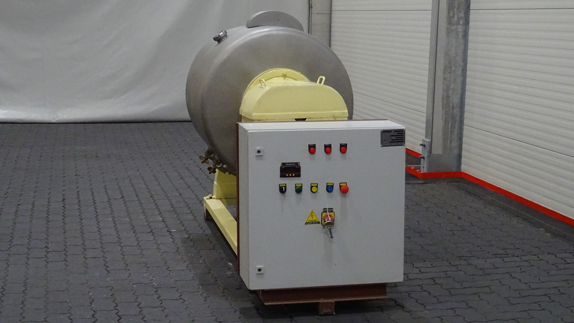 Used Batch butter churn Pillet 550 liter