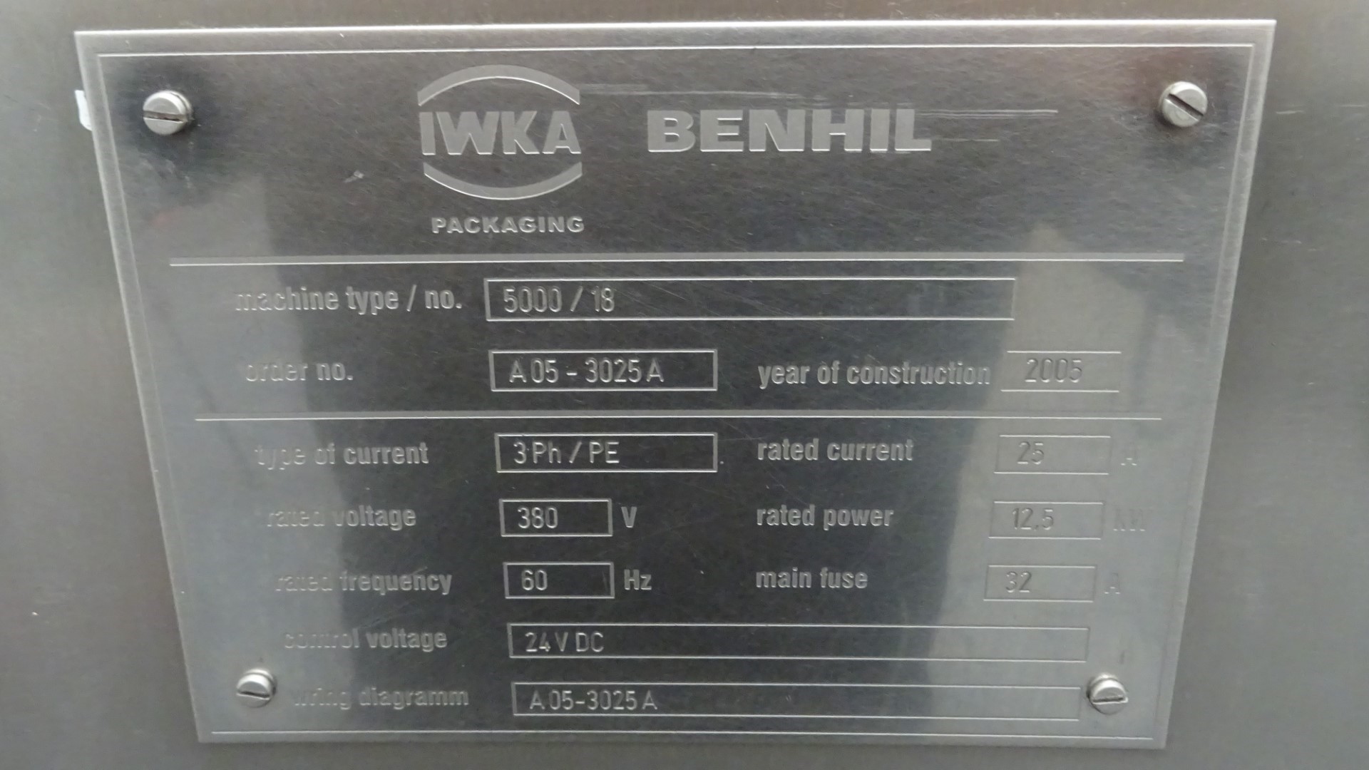 Used Filling and wrapping machine for Butter Benhil Multipack 5000