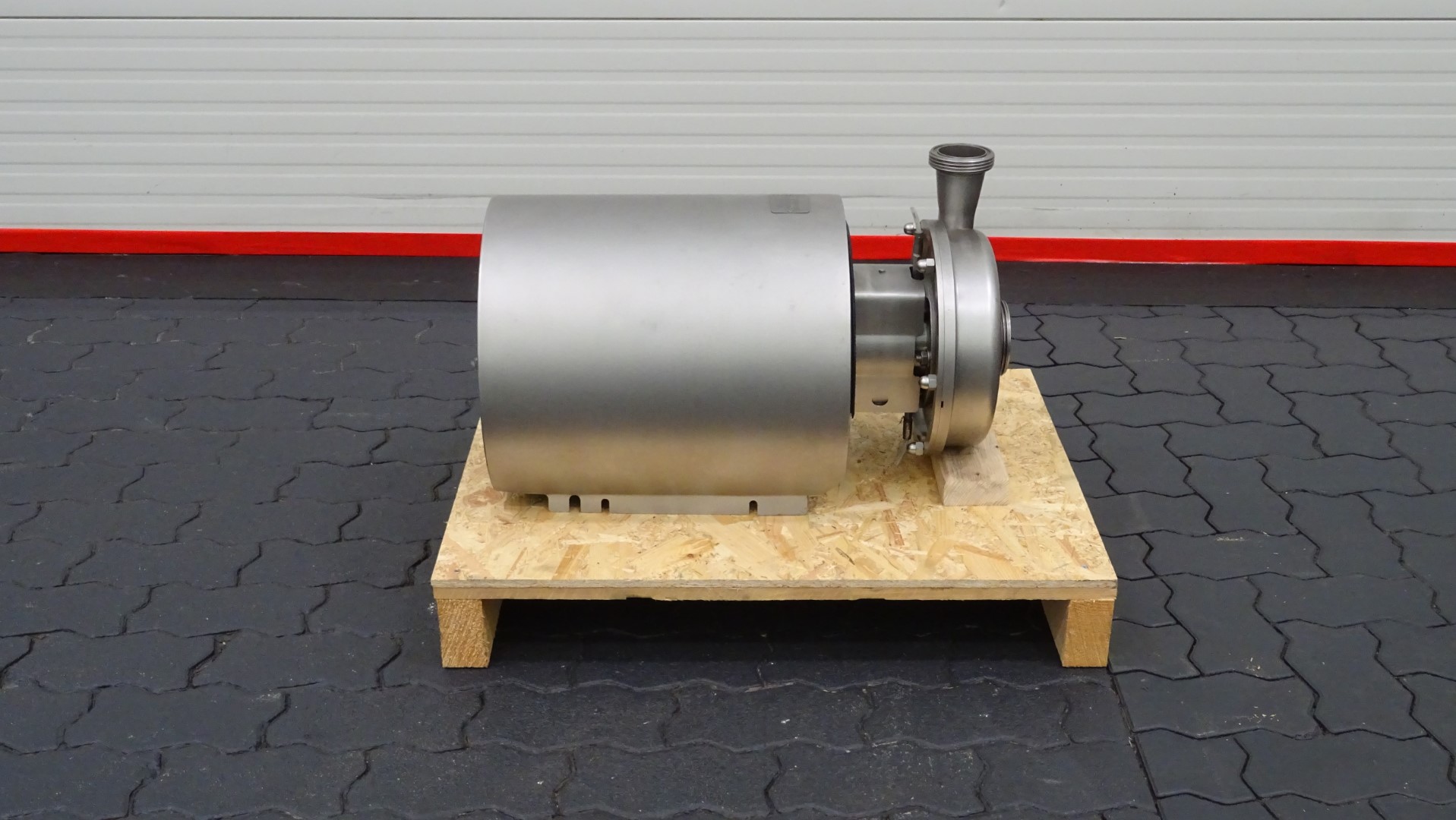 Used Sanitary Centrifugal Pump Alfa Laval LKH-25/180 DMS 7,5 kW