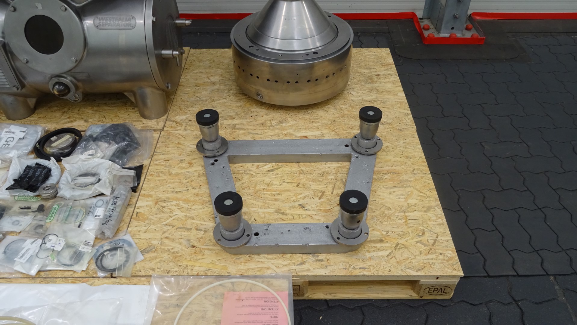 Used Cream Separator GEA Westfalia MSA 90-01-076