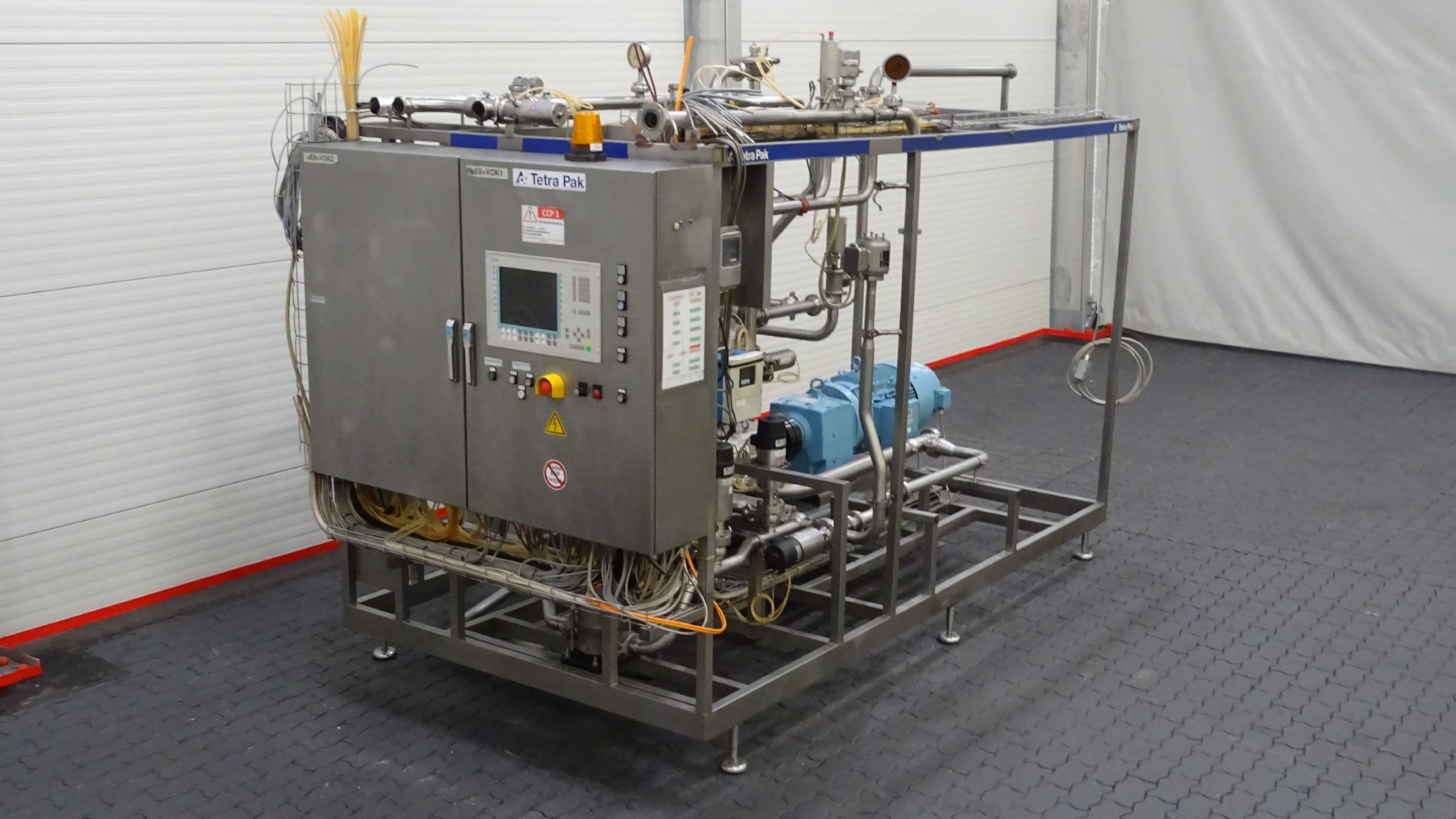 Used Tetra Pak Tetra Therm Aseptic Visco Line - Pasteurisation / Sterilization of concentrated beverage bases