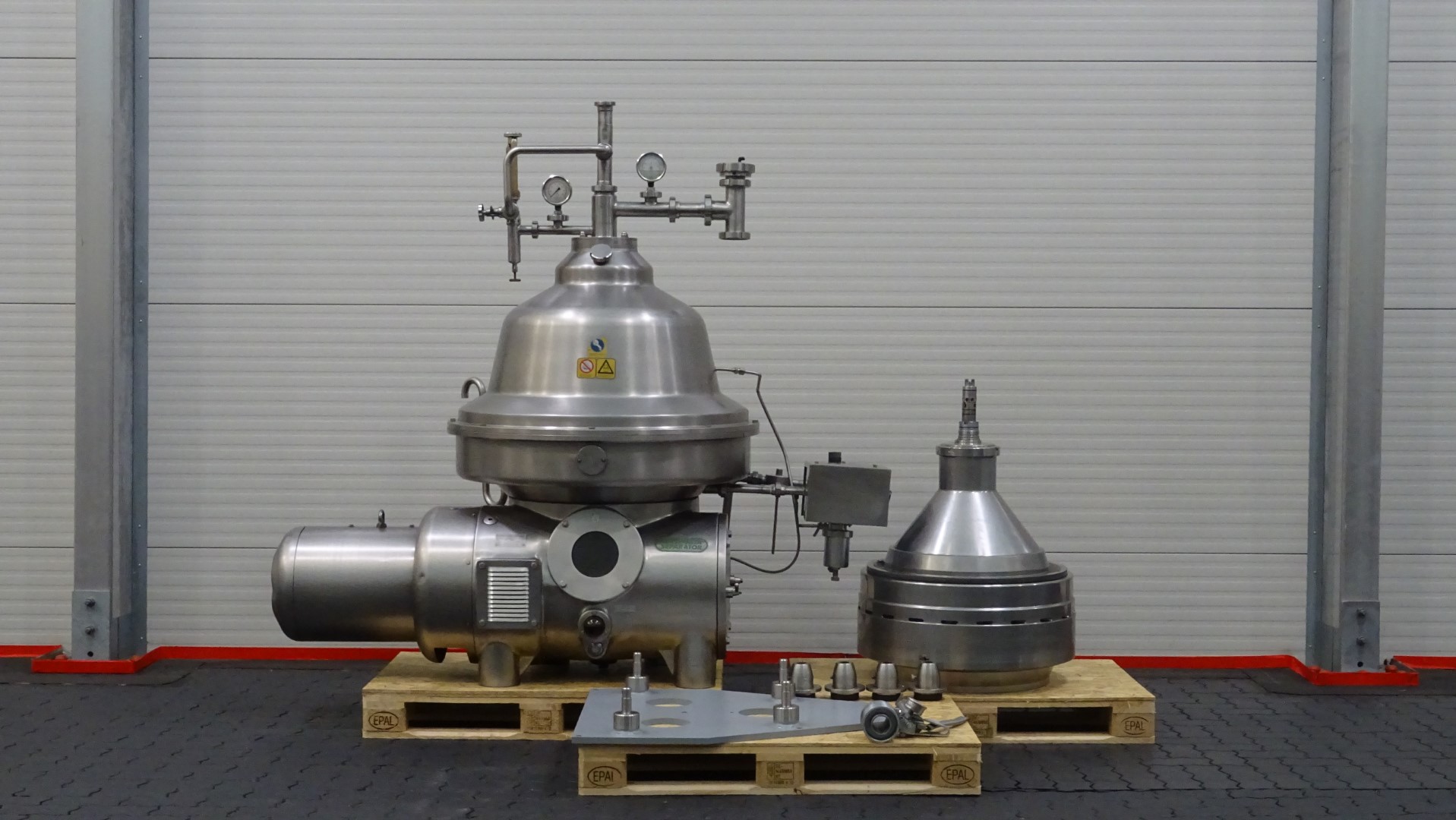 Used Bactofuge GEA Westfalia CND 215-01-076