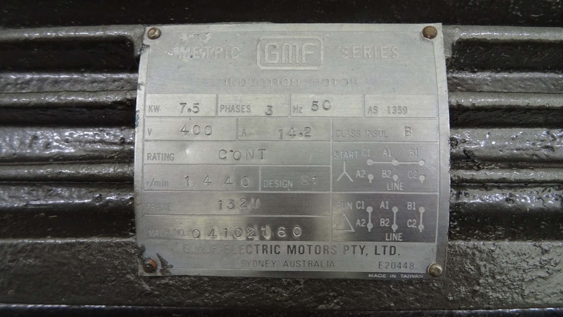 Used Sanitary Centrifugal pump - Mac Ewans CHP