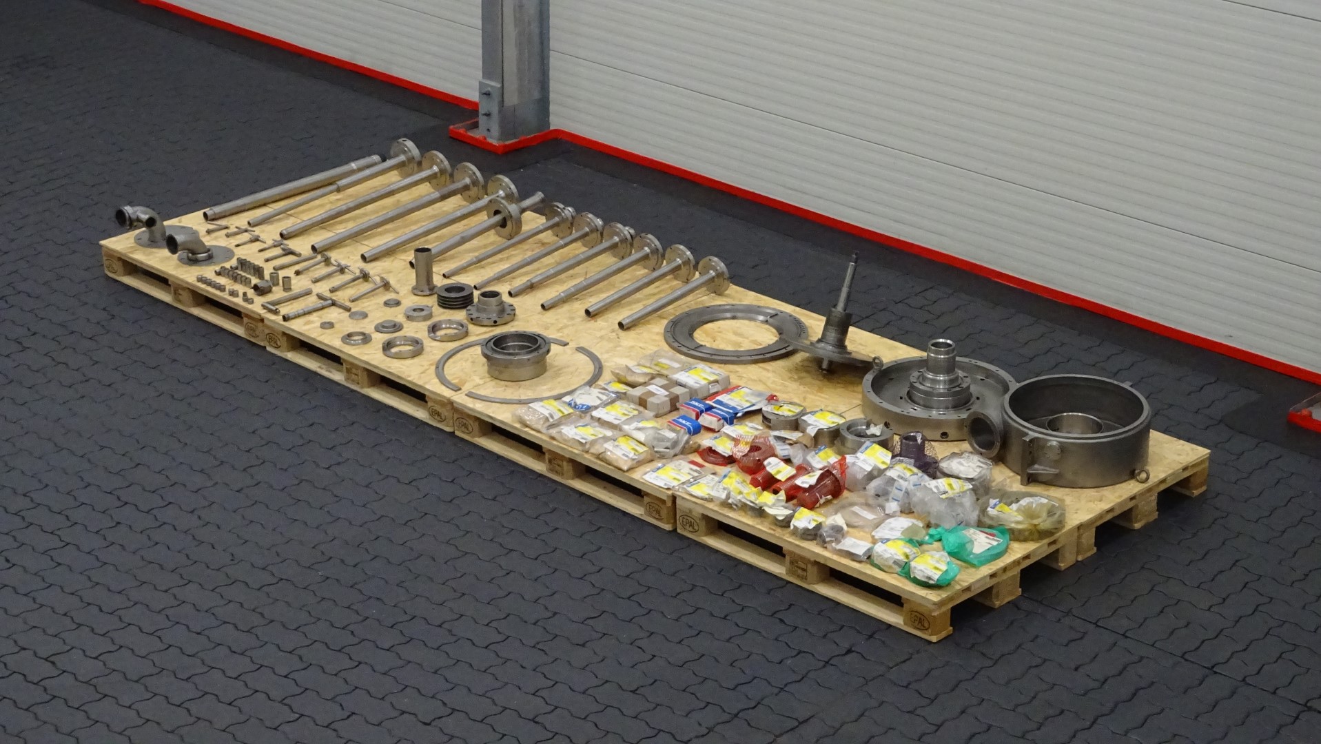 Used Big lot of Andritz Decanter spare parts