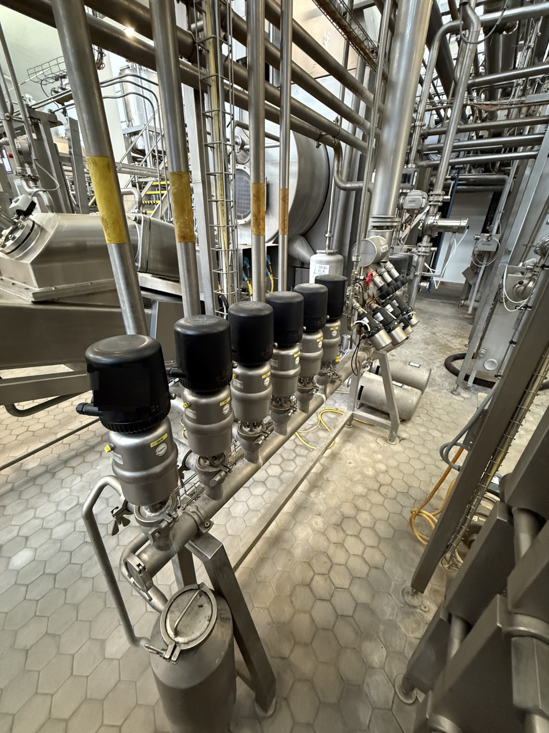 Used Continuous Butter Line with CBM, Silo and Bulk packer - GEA Westfalia BUD 6000 + Rothenburg + APV FMG