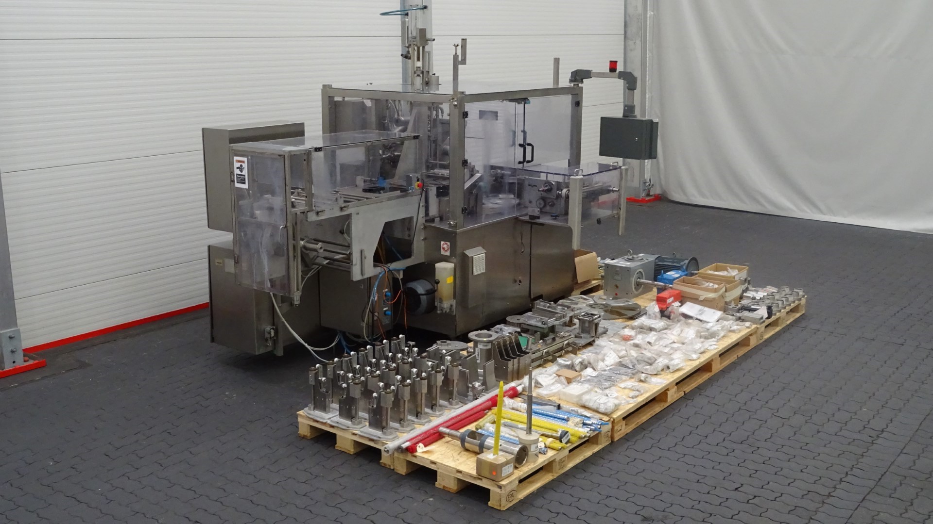 Used Filling and wrapping machine for Butter Benhil Multipack 5000