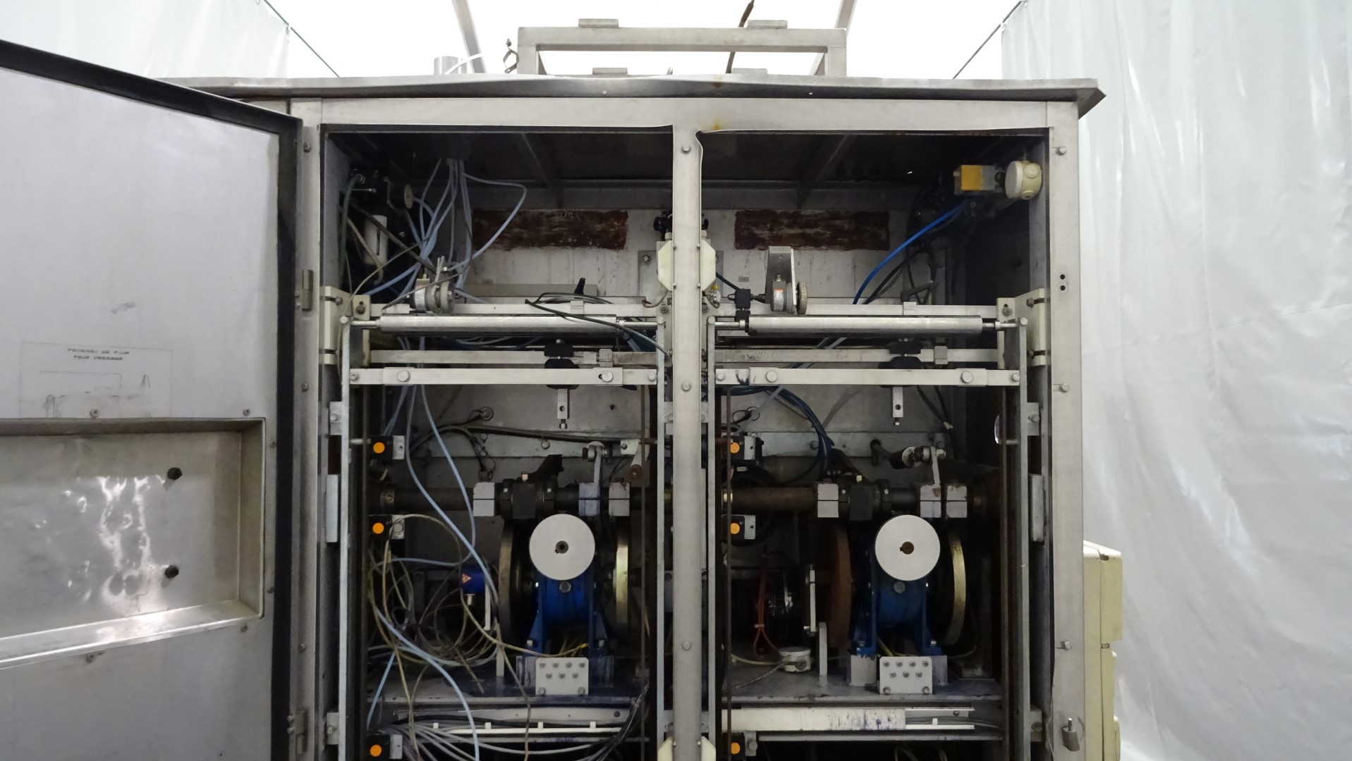Used Incomplete Automatic Double Head Vertical Form / Fill / Seal Machine (Vertical FFS) - Thimonnier M 3200