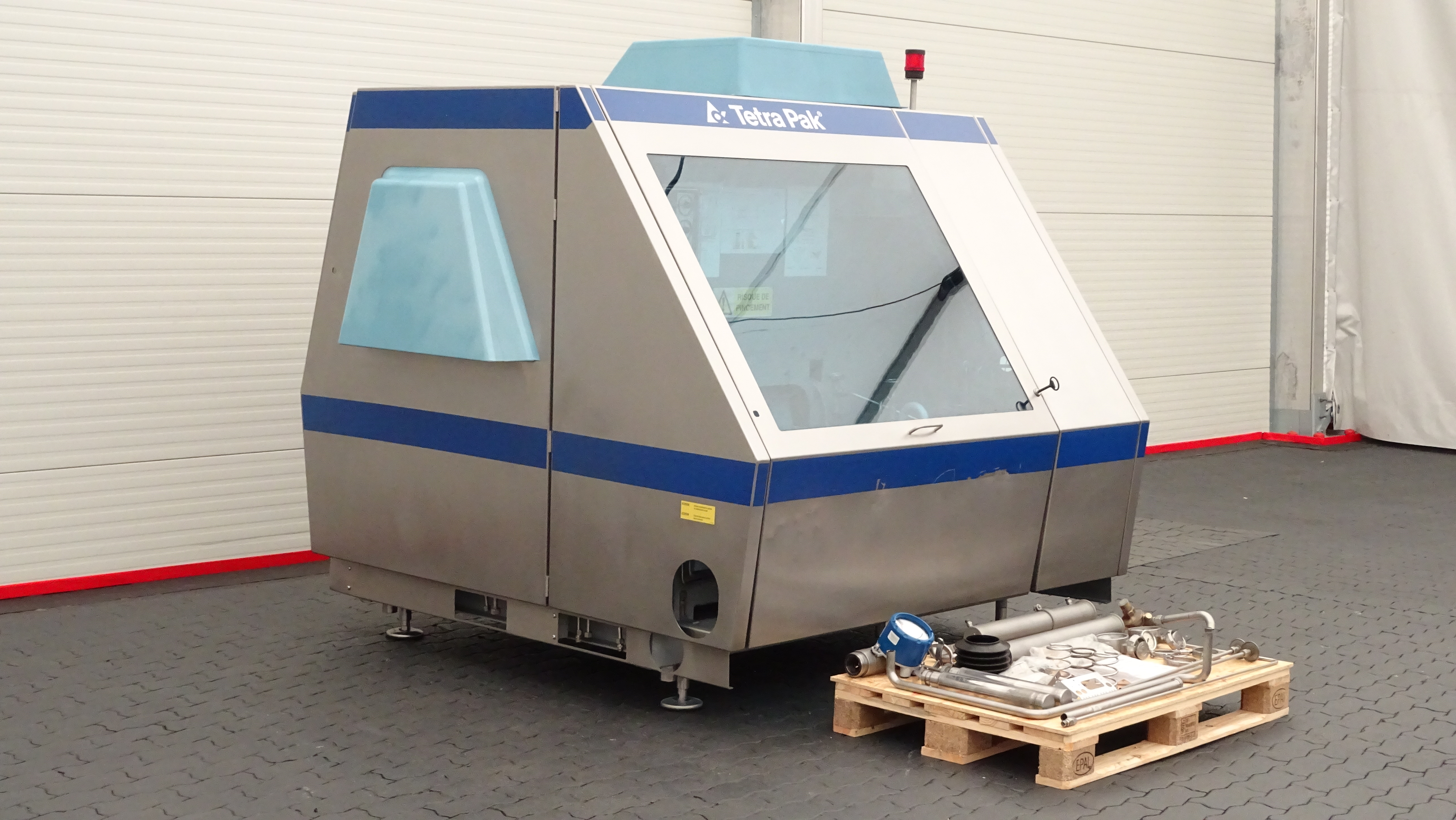 Used Tetra Pak ​​​​​​​​​​​​Tetra Therm Aseptic VTIS line with Tetra Alex TA400 homogeniser