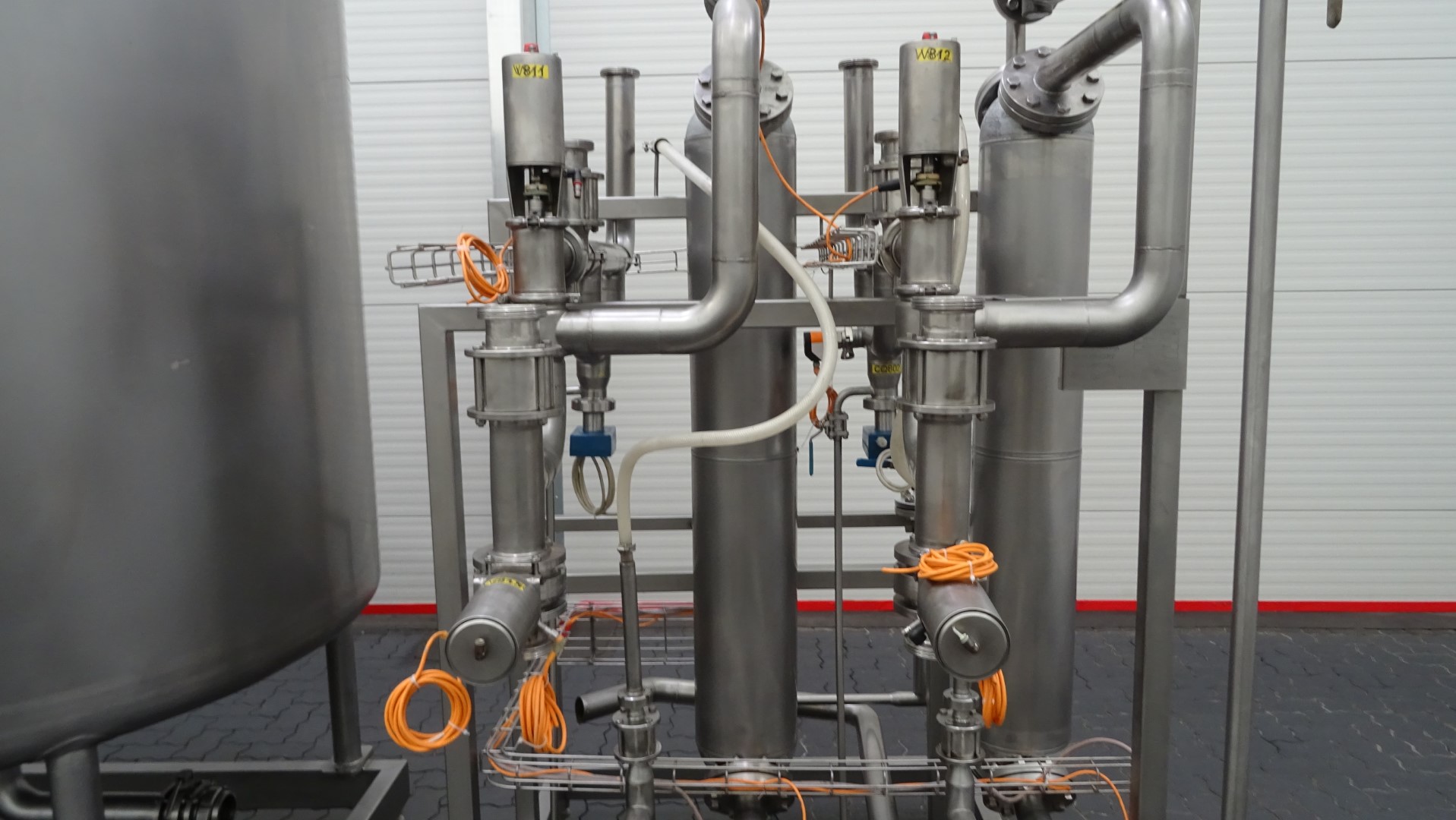 Used Complete 2-Lane CIP Unit with 3 Tanks - Obram WAB - 30/2