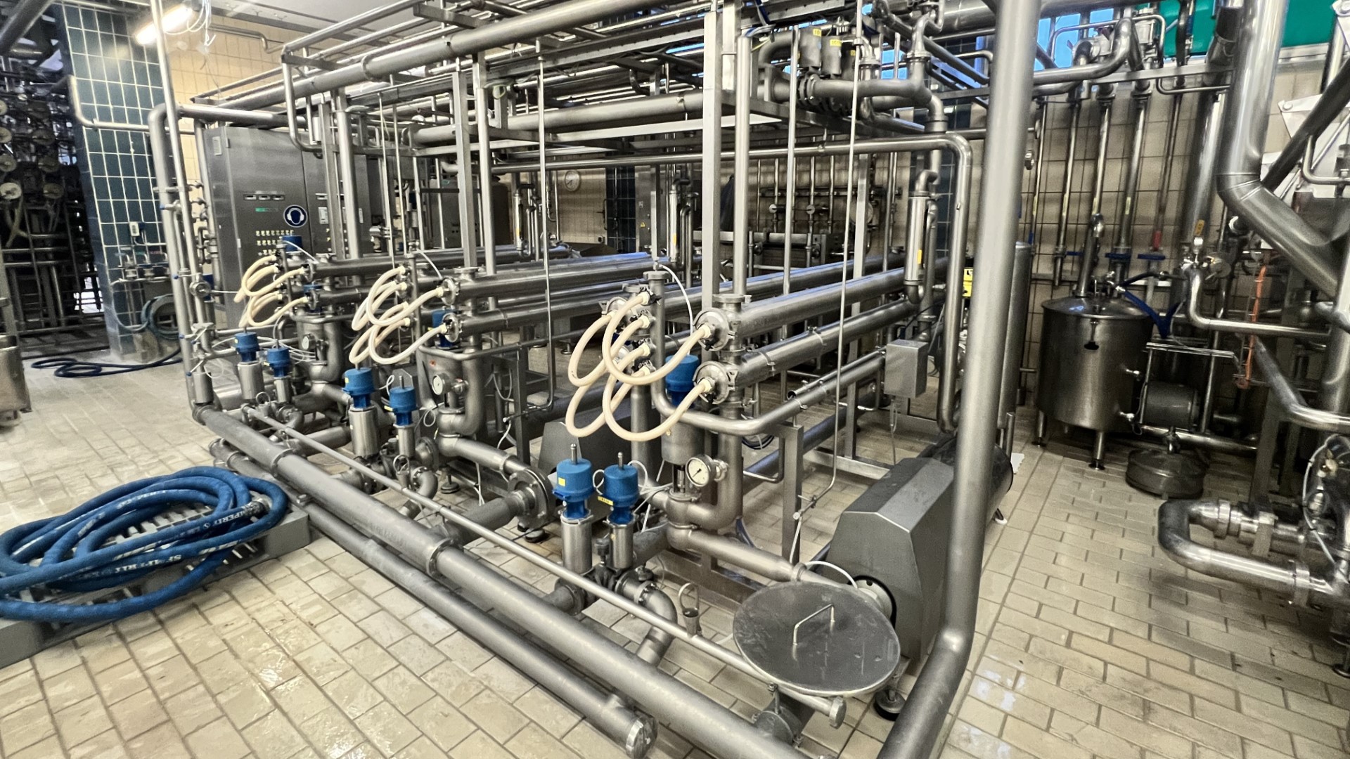 Used Ultra Filtration (UF) plant for cream cheese - Koch Membrane Systems / GEA Tuchenhagen