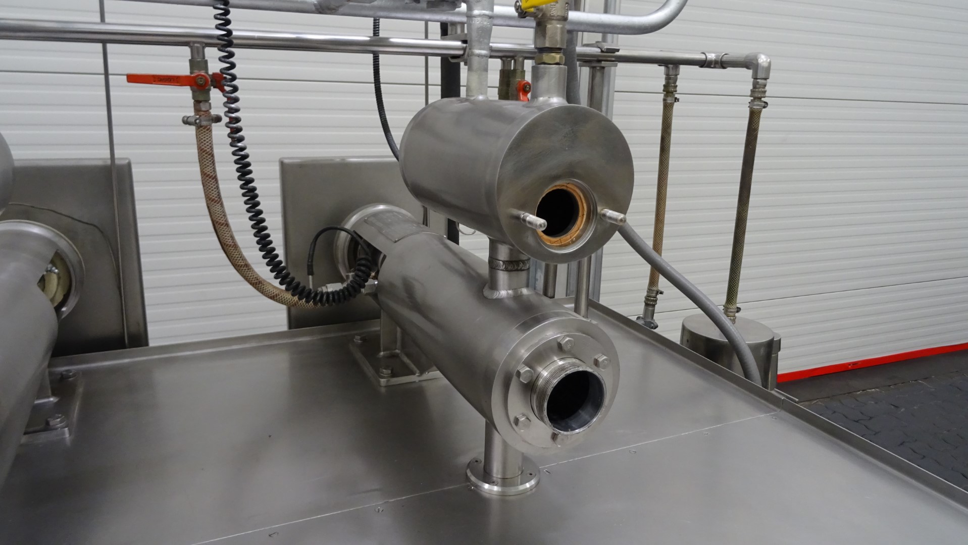 Used Margarine Pilot Plant - Gerstenberg & Agger HP Pump + Perfector 3x57 + Pin rotor + Inverter and Cooling Unit R22