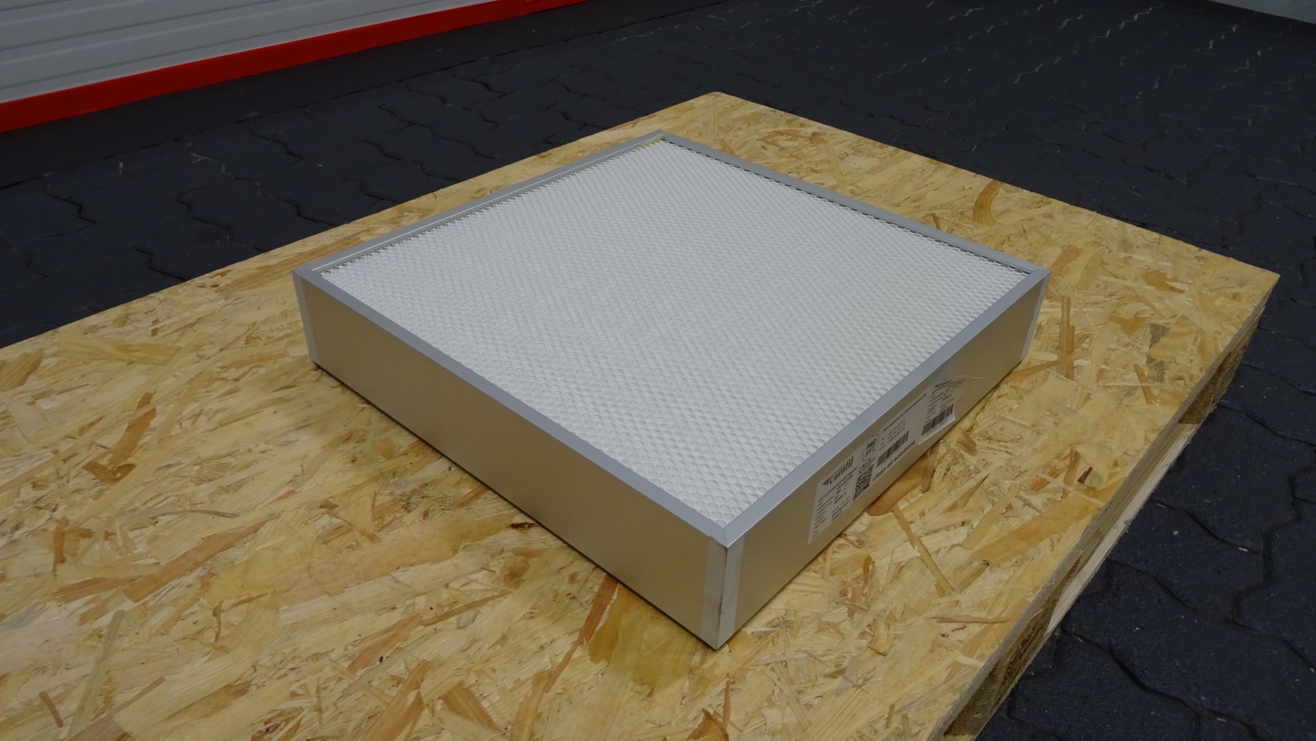 Used Unused Air Filter Element for a Tetra Top machine - Camfil Filter MX14-2G10-457x457x90-PO