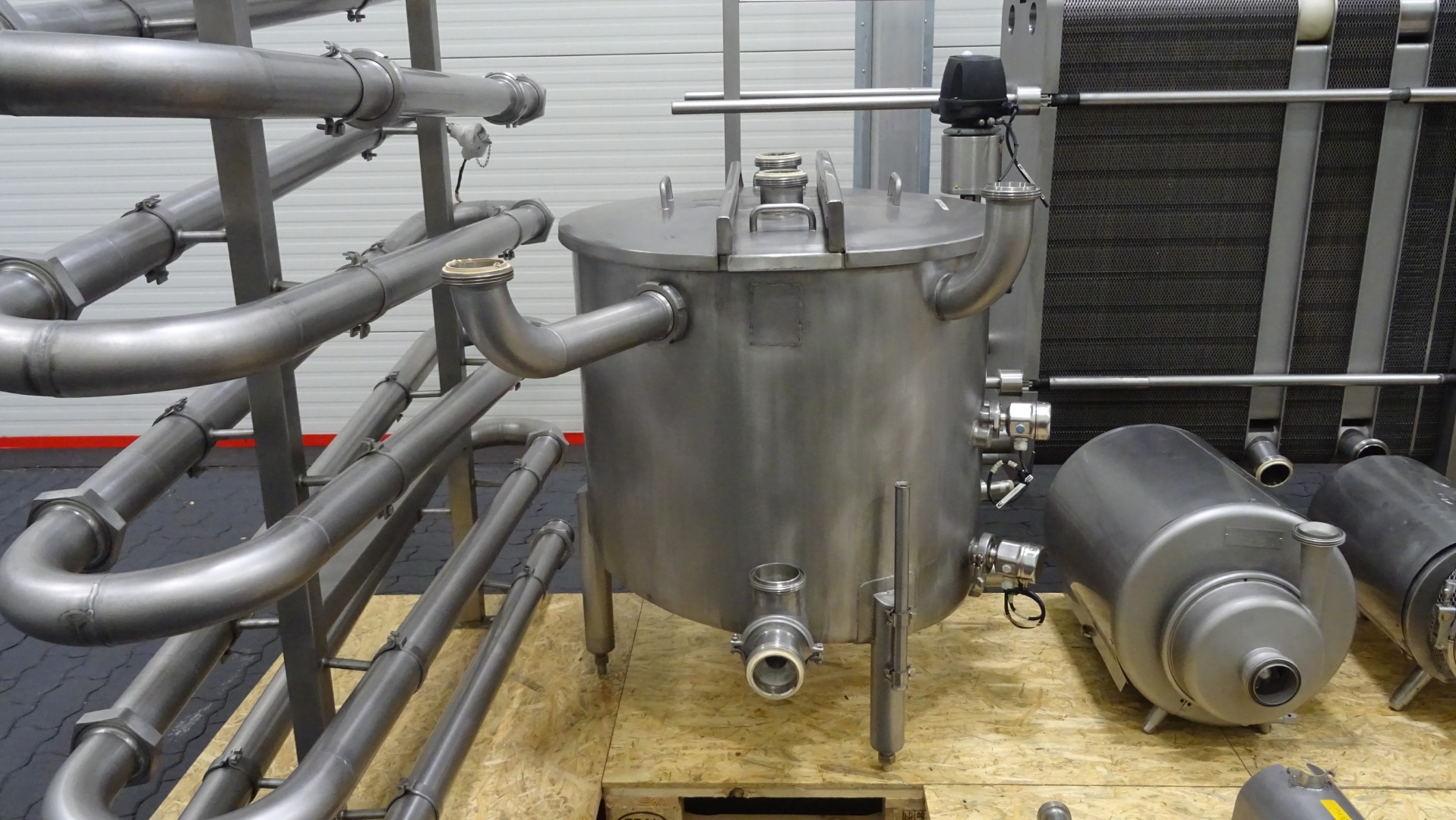 Used Pasteurization line - 25.000 ltr/h - GEA Westfalia and APV