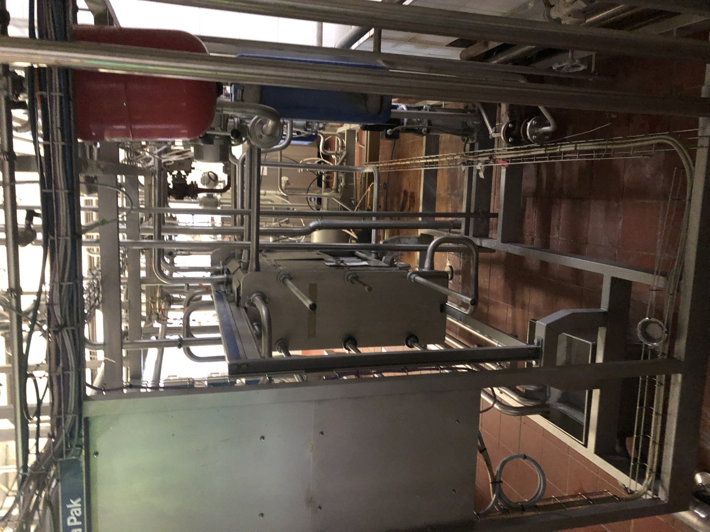 Used Micro Filtration Unit (MF) Tetra Pak Tetra Allcross MB 1x M74 / 1x M19 + Cream Pasteurizer C6-SR