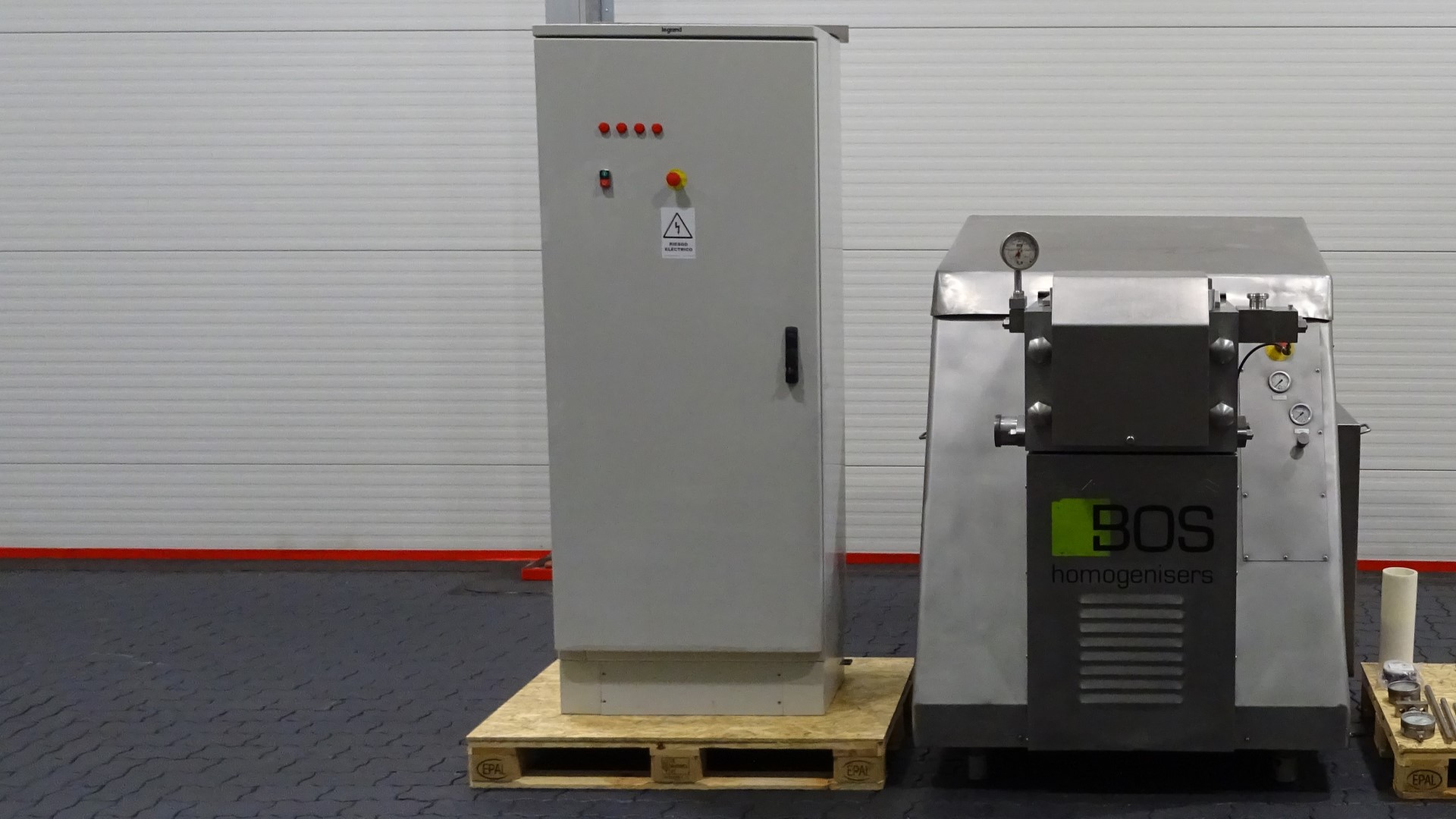 Used High Pressure Homogeniser BOS Homogenisers MC 45-150P-01