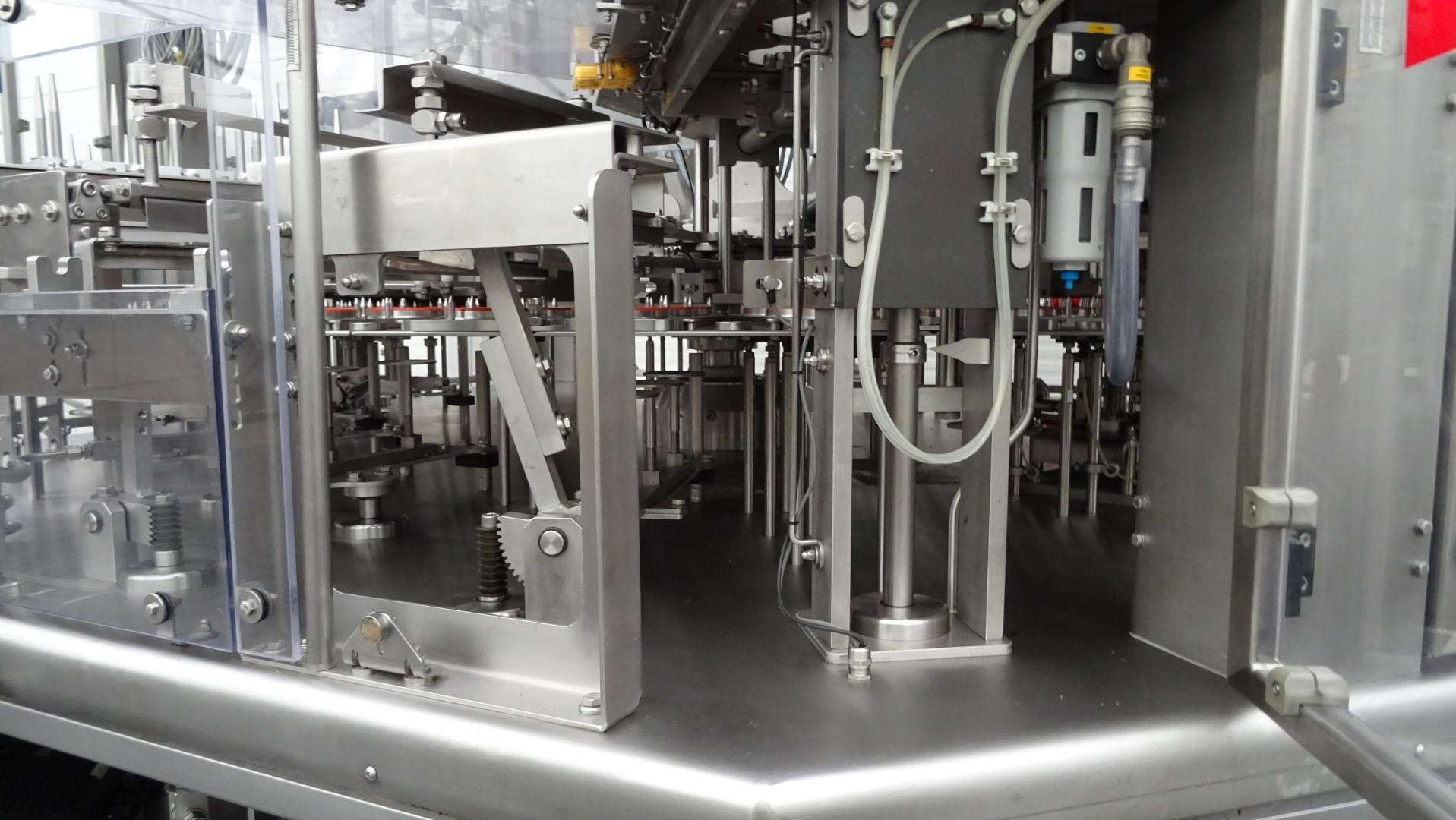 Used Aseptic cup filling, sealing and snap cap machine - Waldner Dosomat 16.6AS