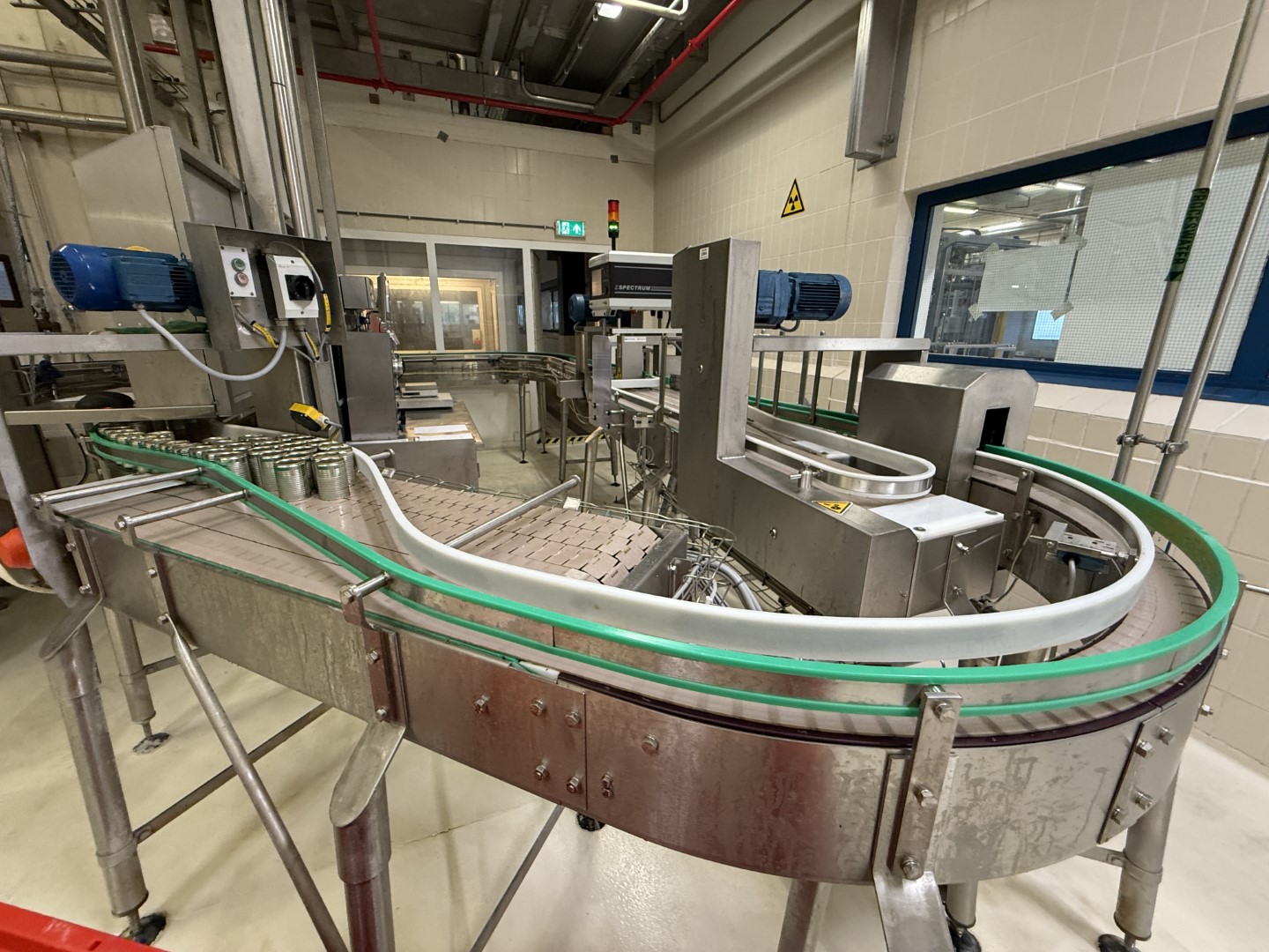 Used Complete can filling and closing line for liquids (nutrition) in 250 gram aluminium cans