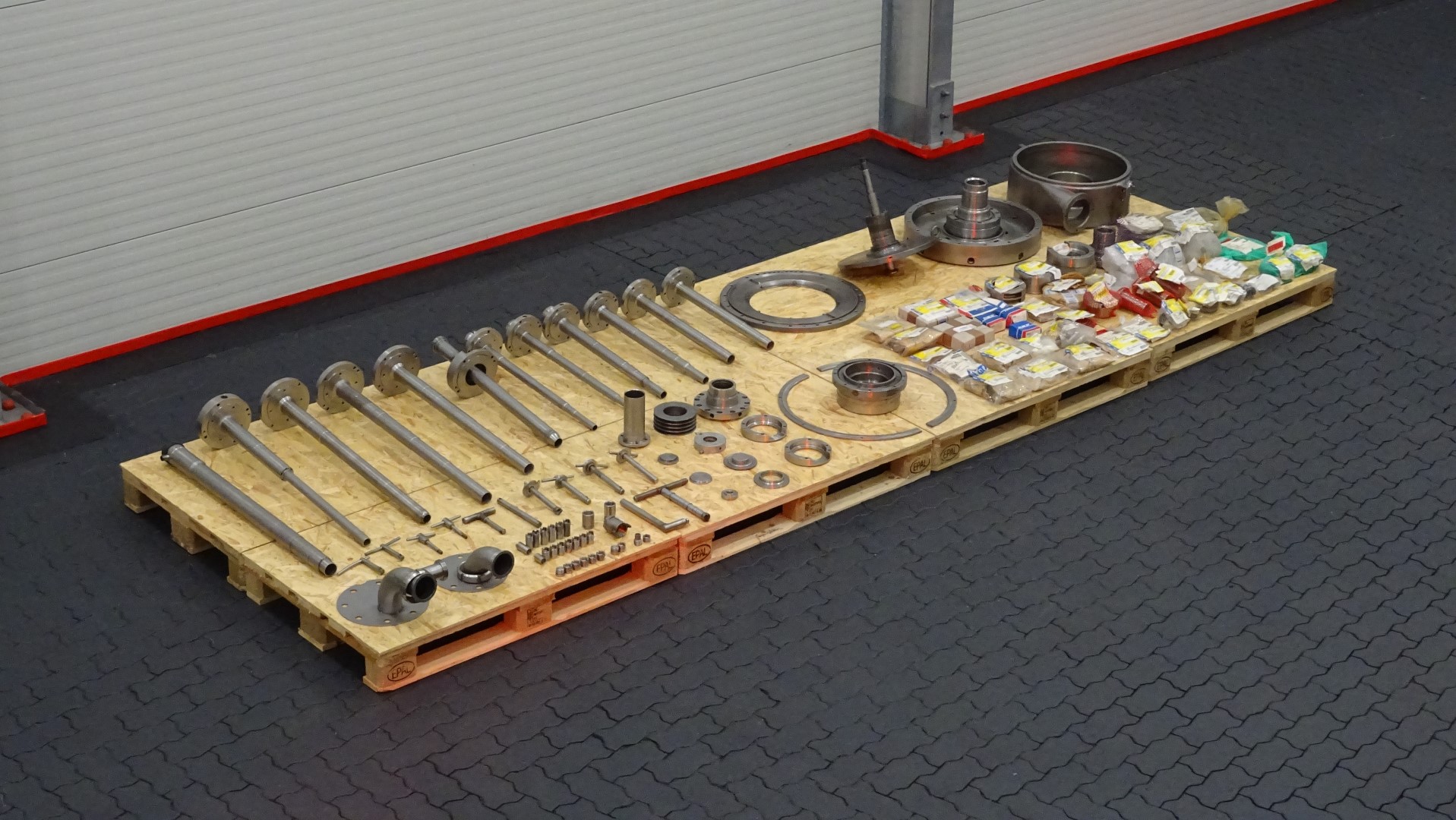 Used Big lot of Andritz Decanter spare parts