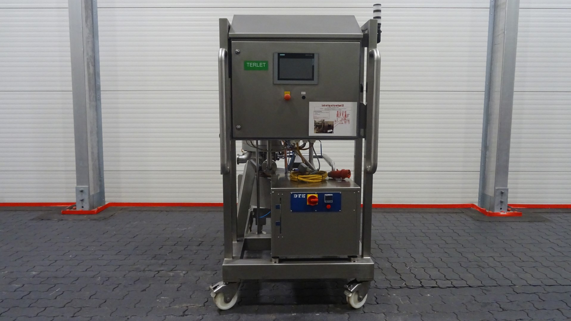 Used Scraped Surface Heat Exchanger (SSHE) - Terlet Terlotherm Delta 50-4M-EMS (10 bar)