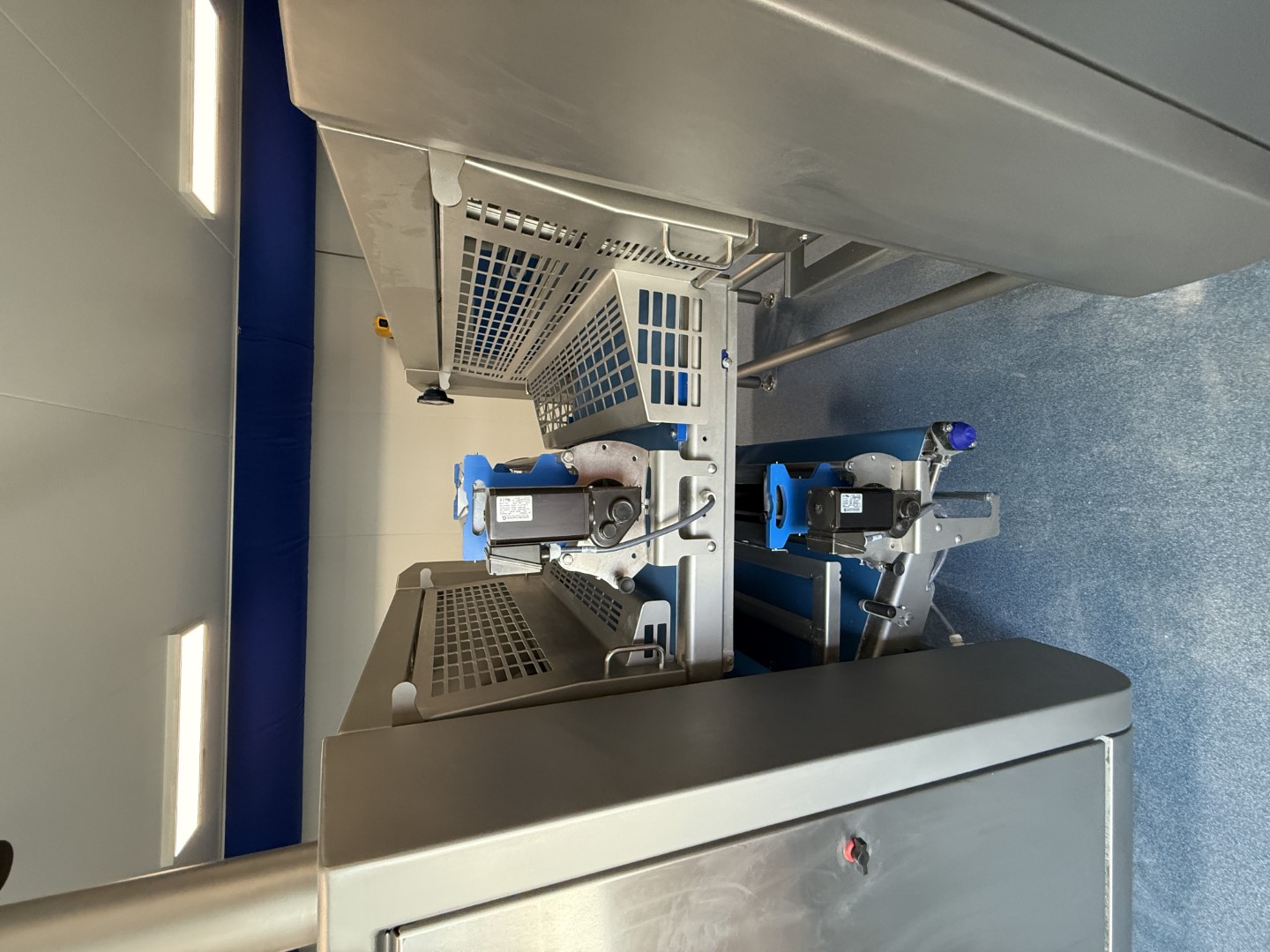 Used Dough processing / rollout line - Rademaker sheeting line with universal line and Packo nitrogen freezer