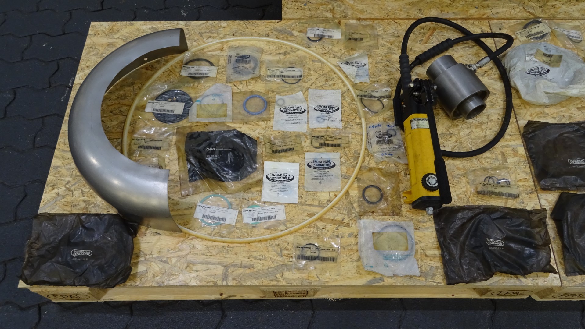 Used Cream Separator GEA Westfalia MSA 90-01-076