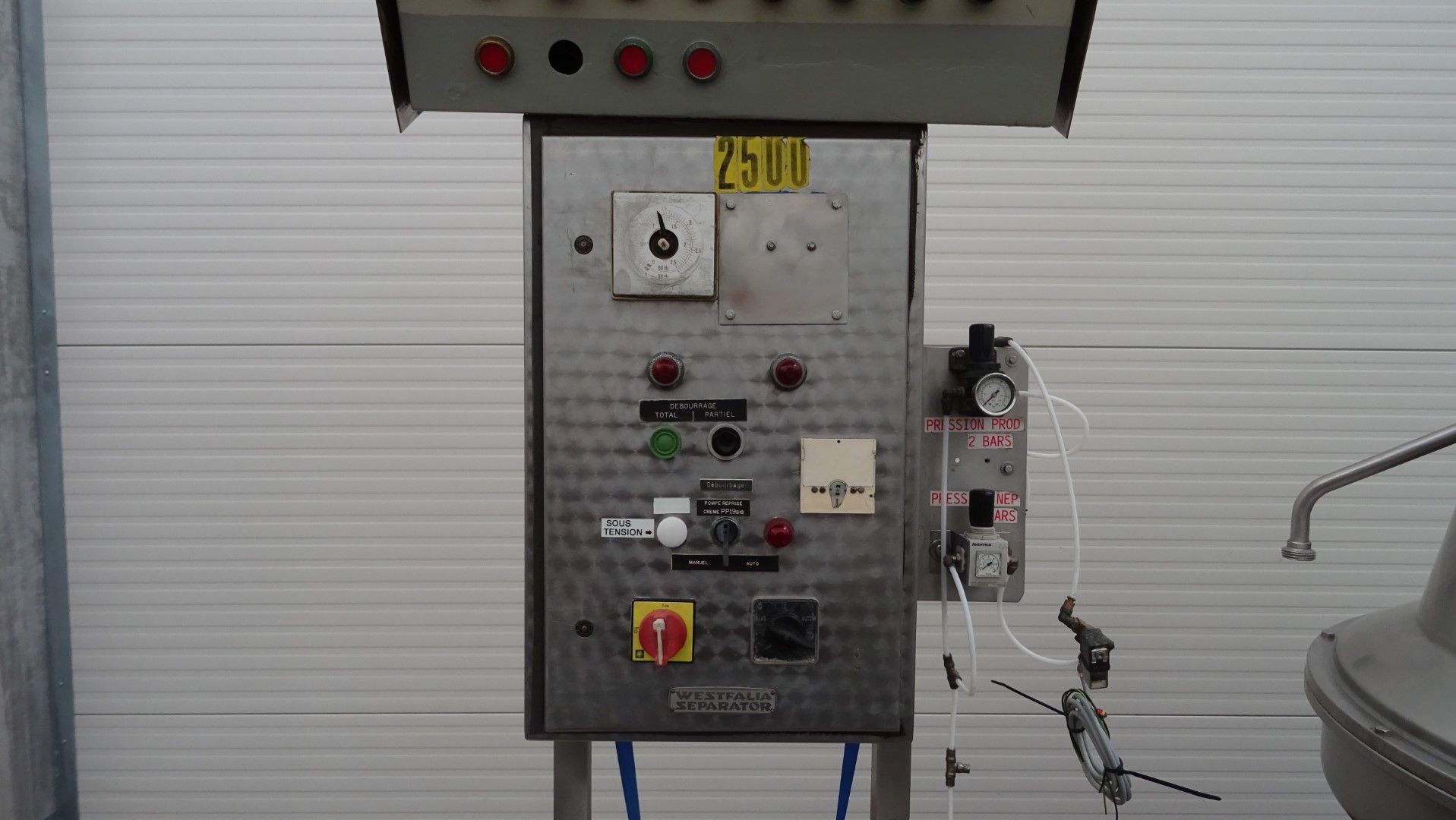 Used Cream Separator GEA Westfalia SAMM 20006